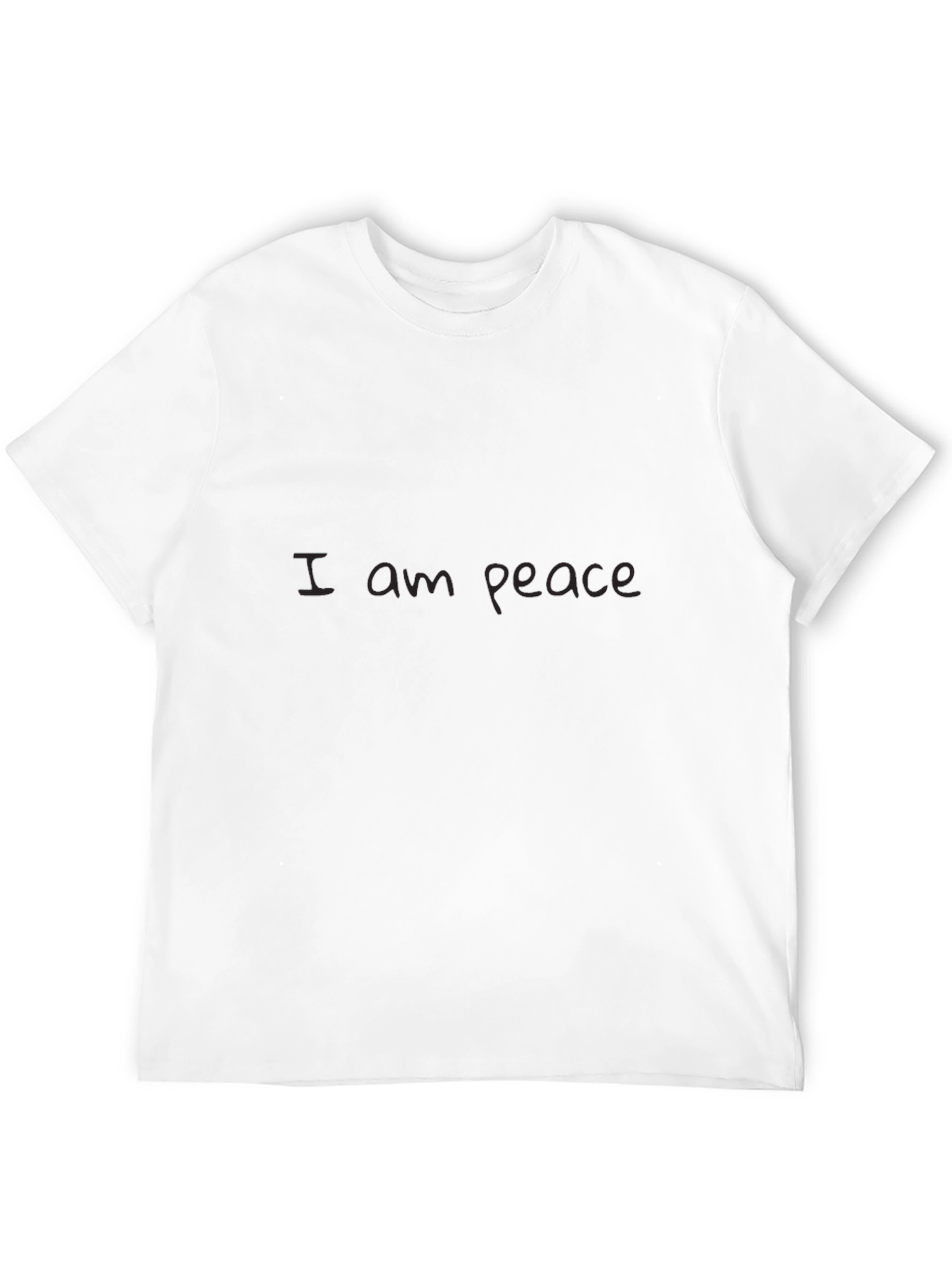 I am peace - Black T-Shirt