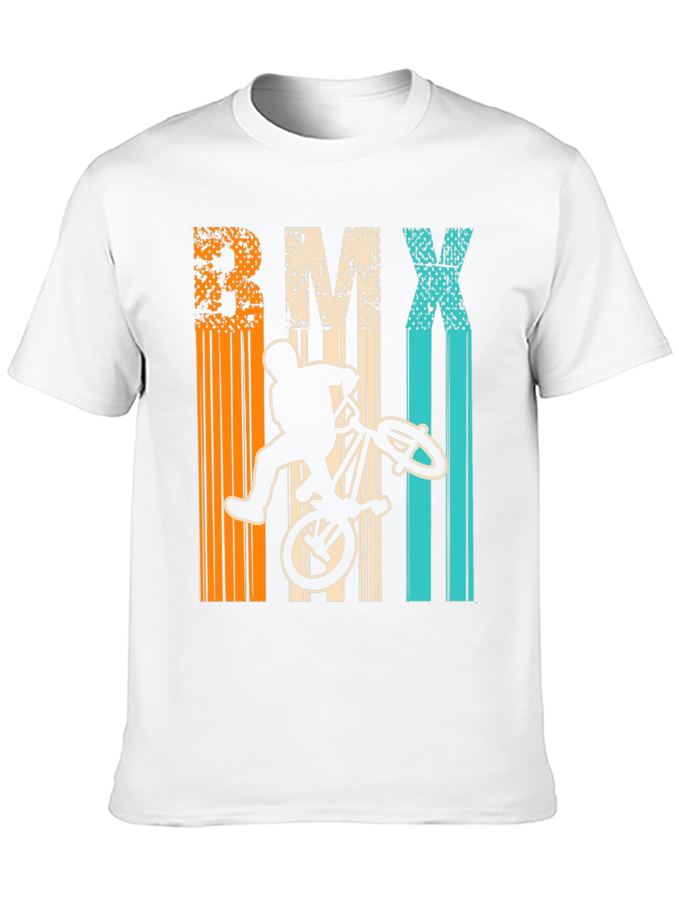 BMX Rider Graphic Tee - Retro Style