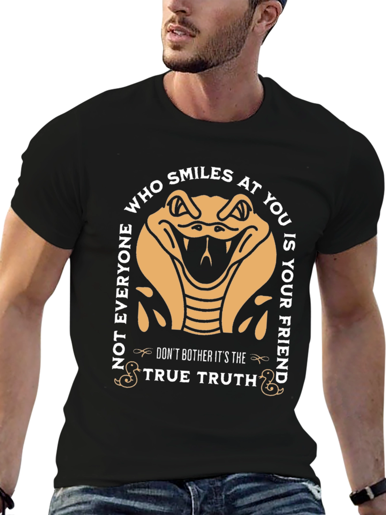 Cobra True Truth Graphic Tee - Statement T-Shirt
