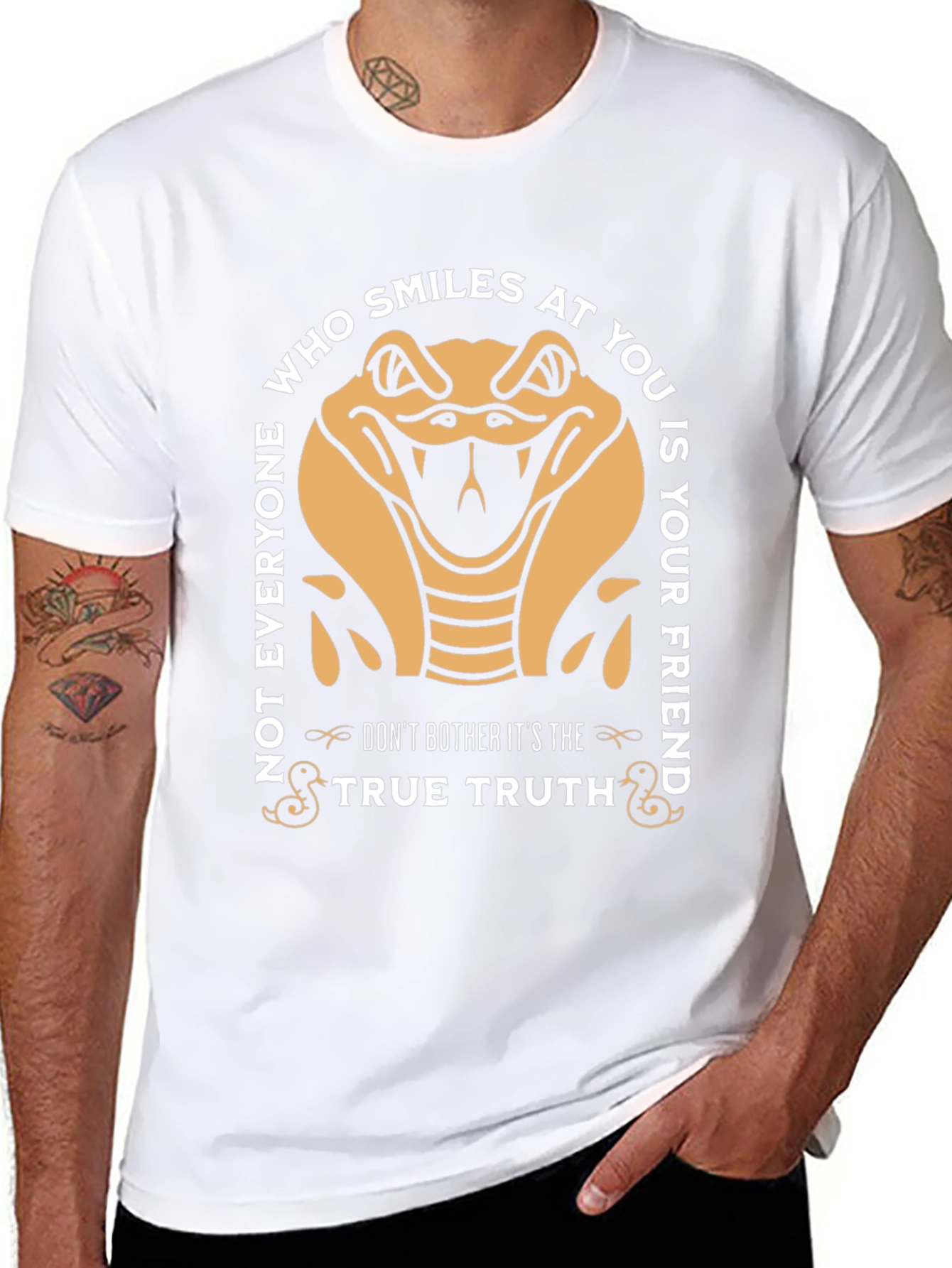 Cobra True Truth Graphic Tee - Statement T-Shirt