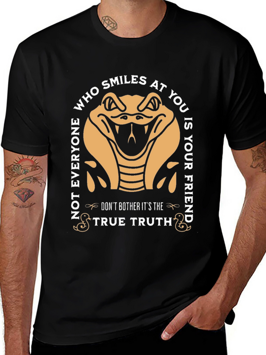 Cobra True Truth Graphic Tee - Statement T-Shirt