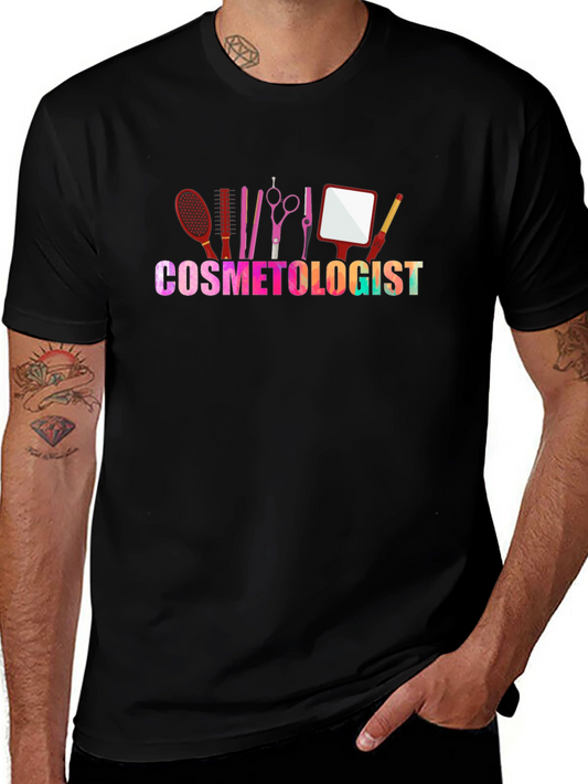 Cosmetologist Graphic T-Shirt - Salon & Beauty Design