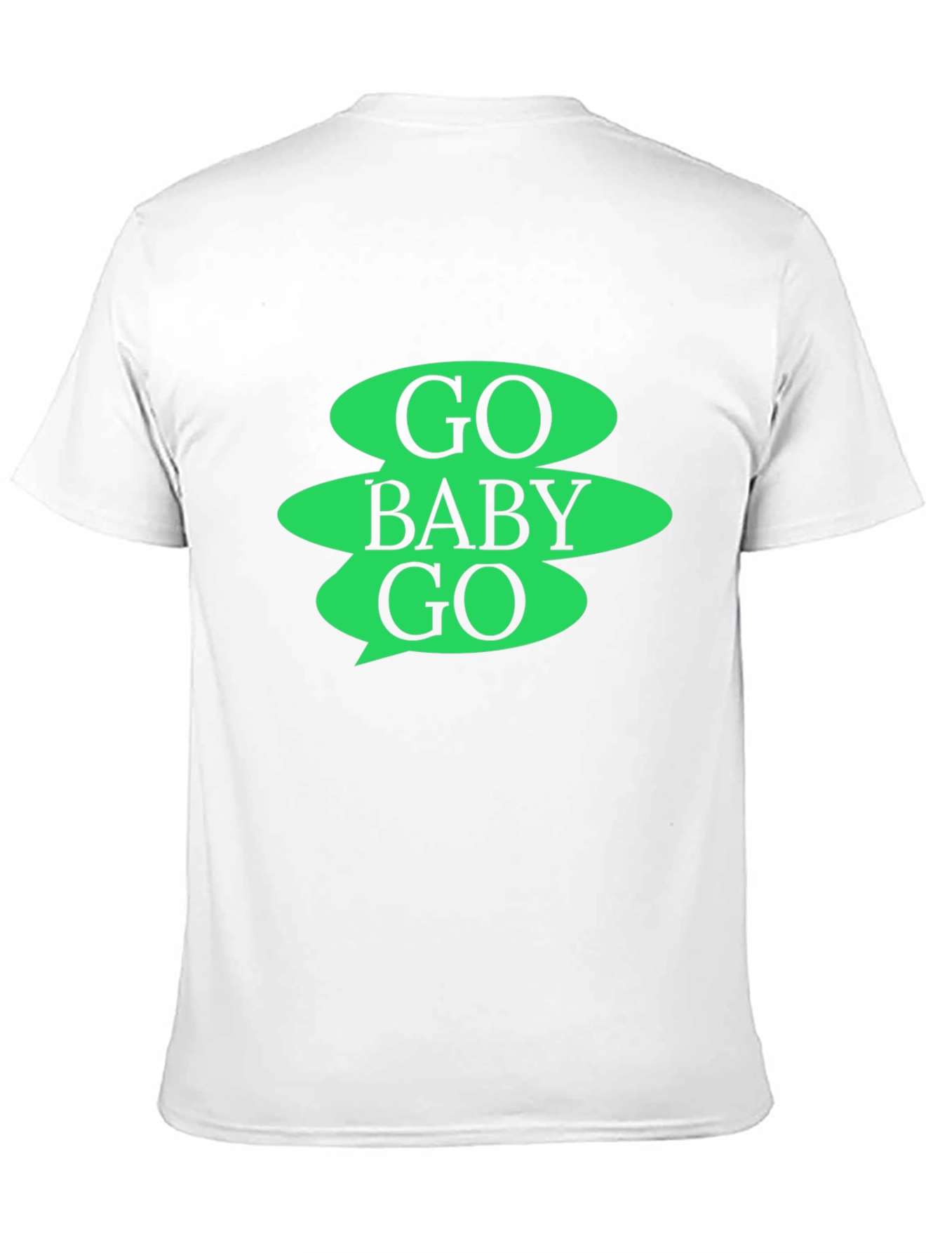 Go Baby Go Graphic Tee - Black Cotton Casual