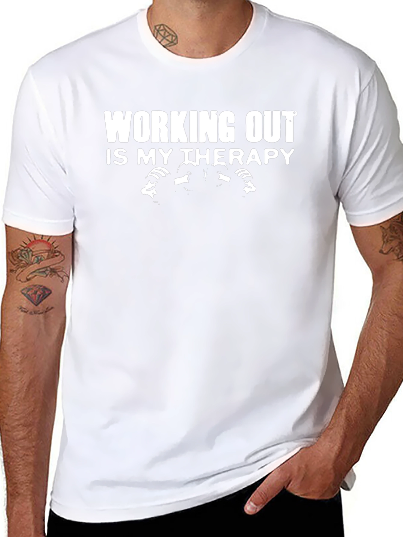 Workout Therapy T-Shirt - Black