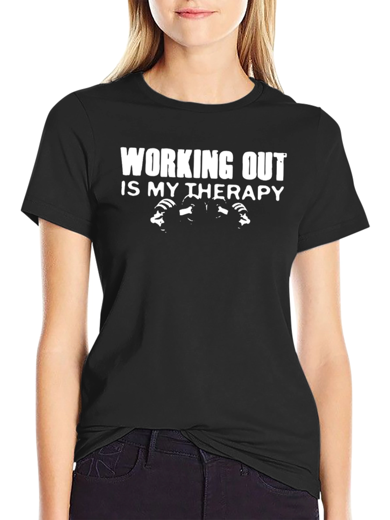 Workout Therapy T-Shirt - Black