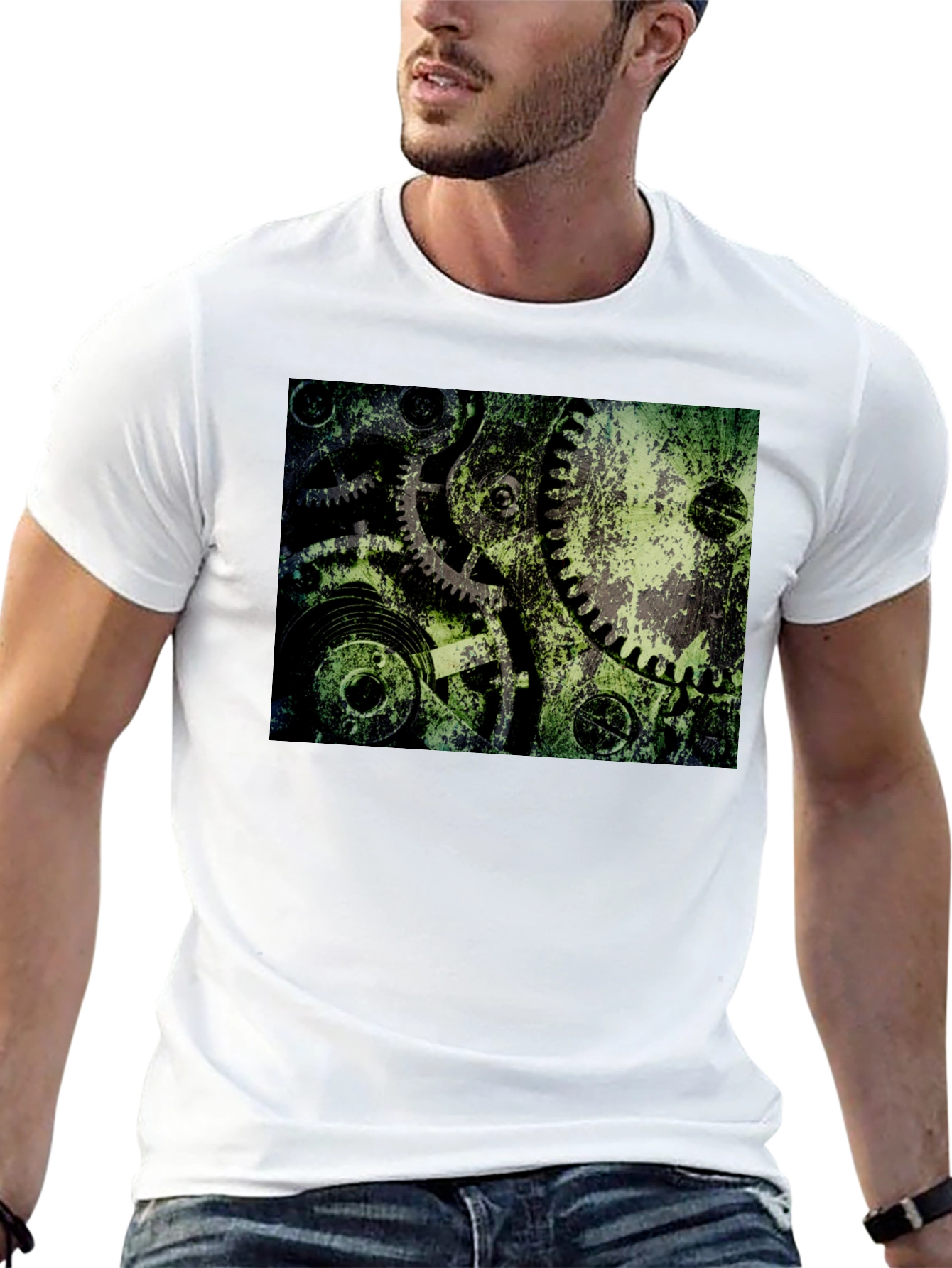 Steampunk Gear T-Shirt - Unique Design