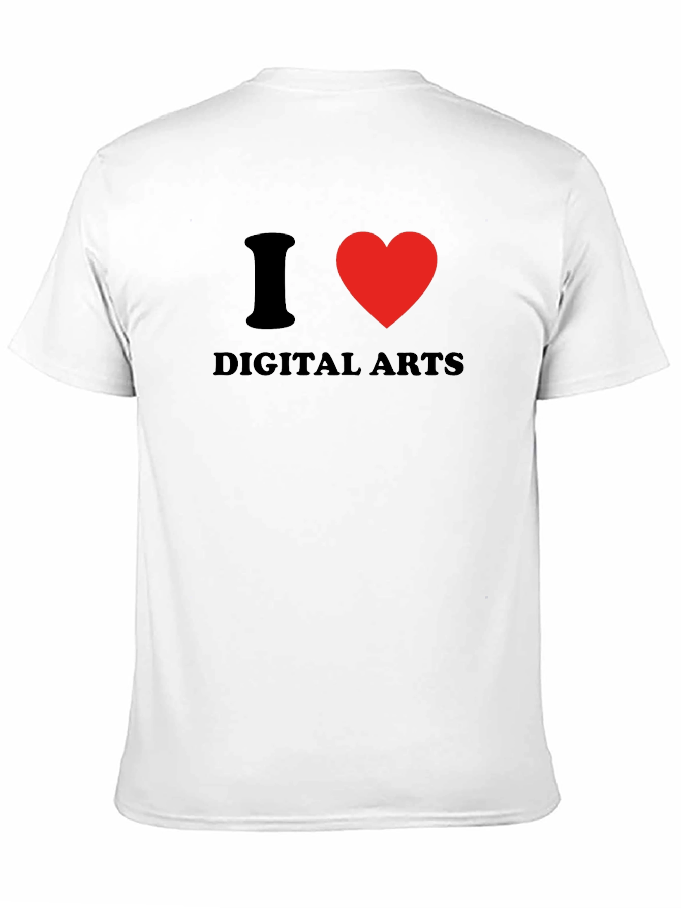 I Heart Digital Arts Black T-Shirt