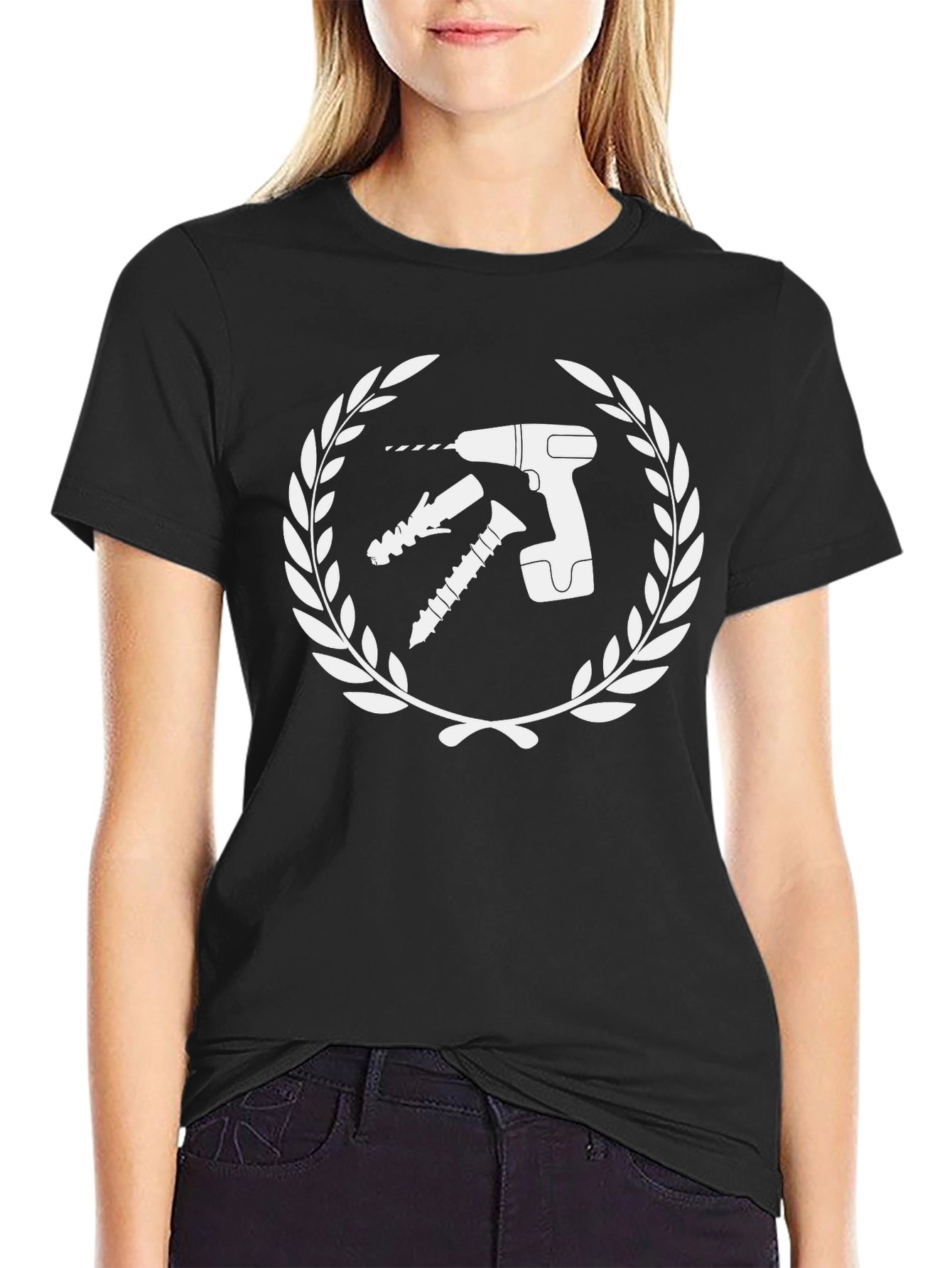 Construction Laurel T-Shirt