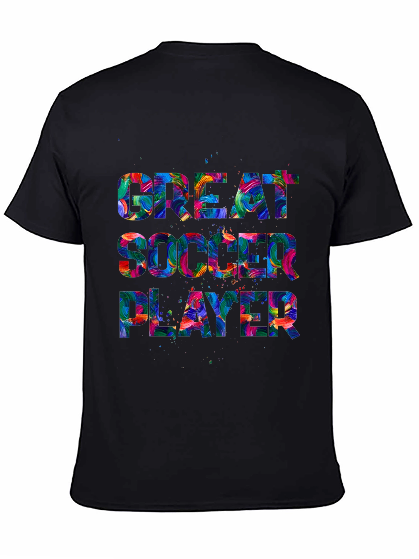 Great Soccer Player Graphic T-Shirt