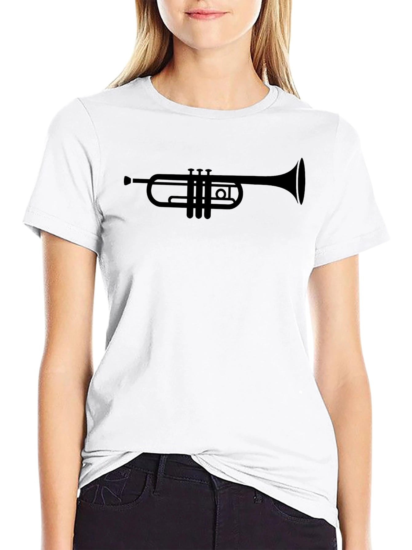 Trumpet Graphic Tee - Classic Music Lover T-Shirt