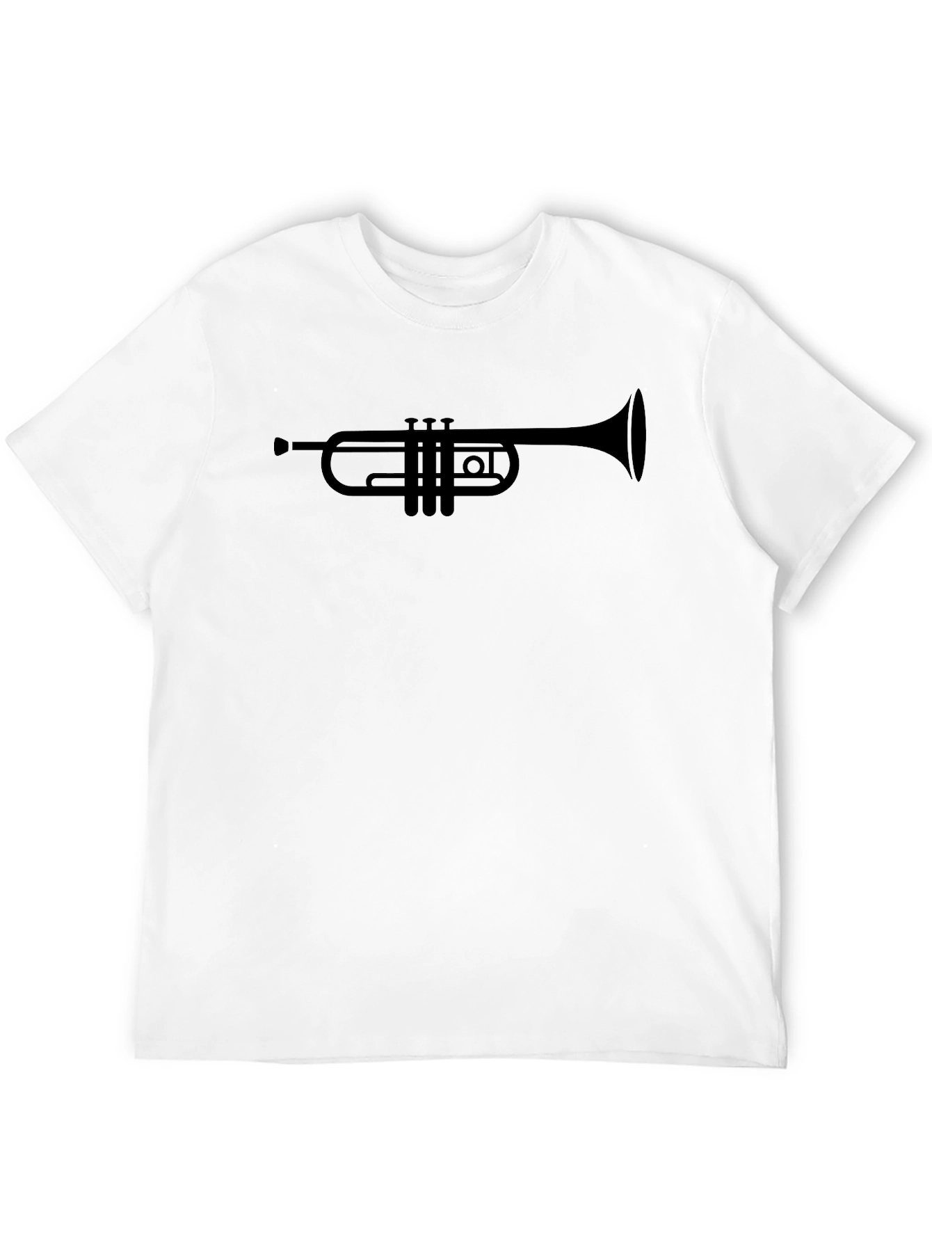 Trumpet Graphic Tee - Classic Music Lover T-Shirt