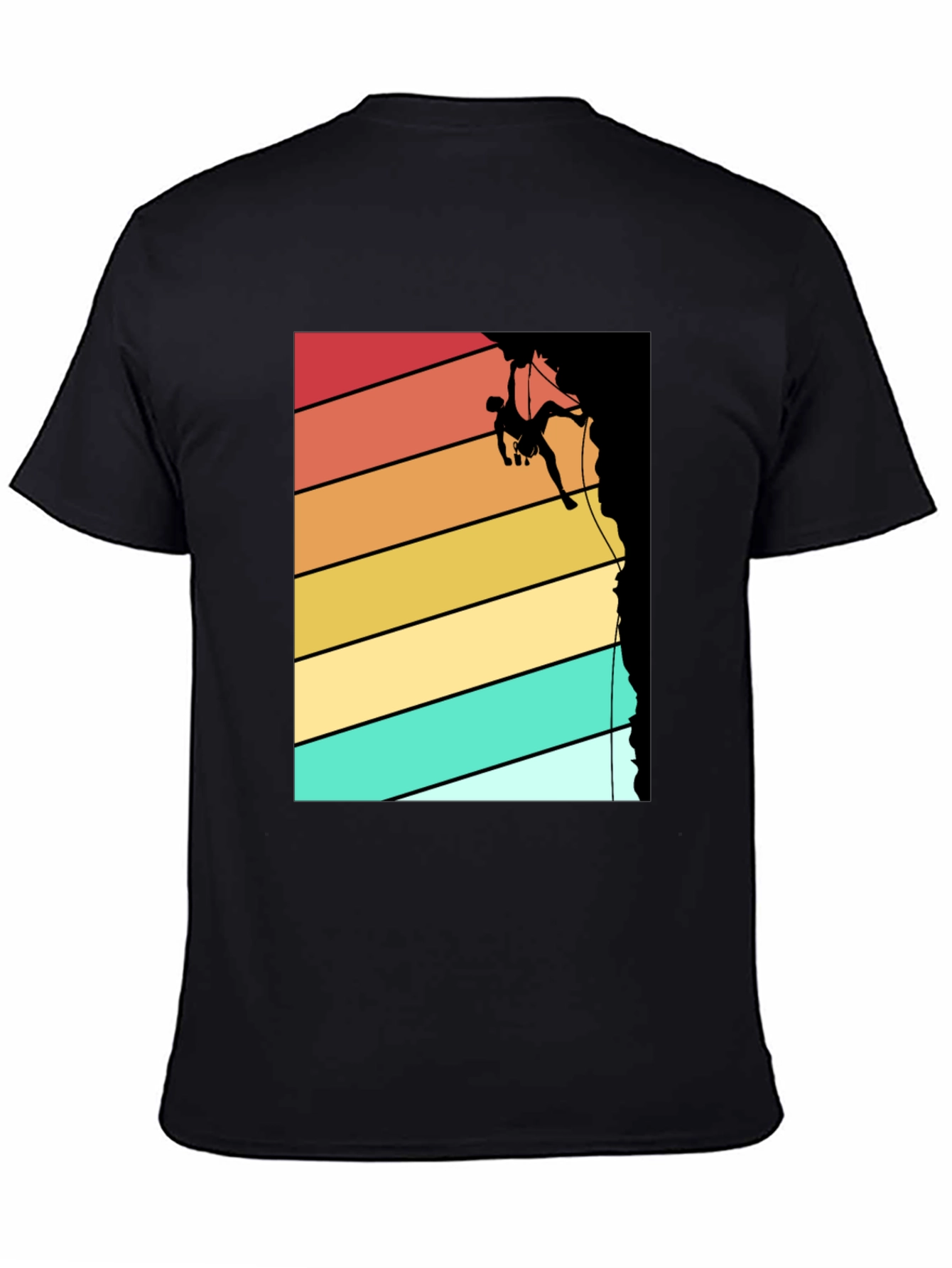 Retro Climbing Graphic Tee - Adventure Ready