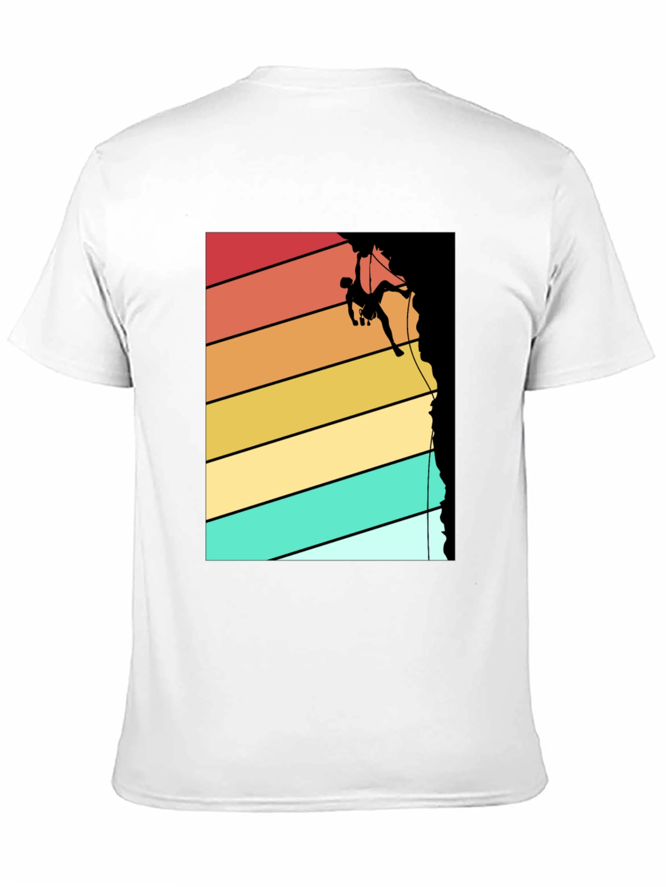 Retro Climbing Graphic Tee - Adventure Ready