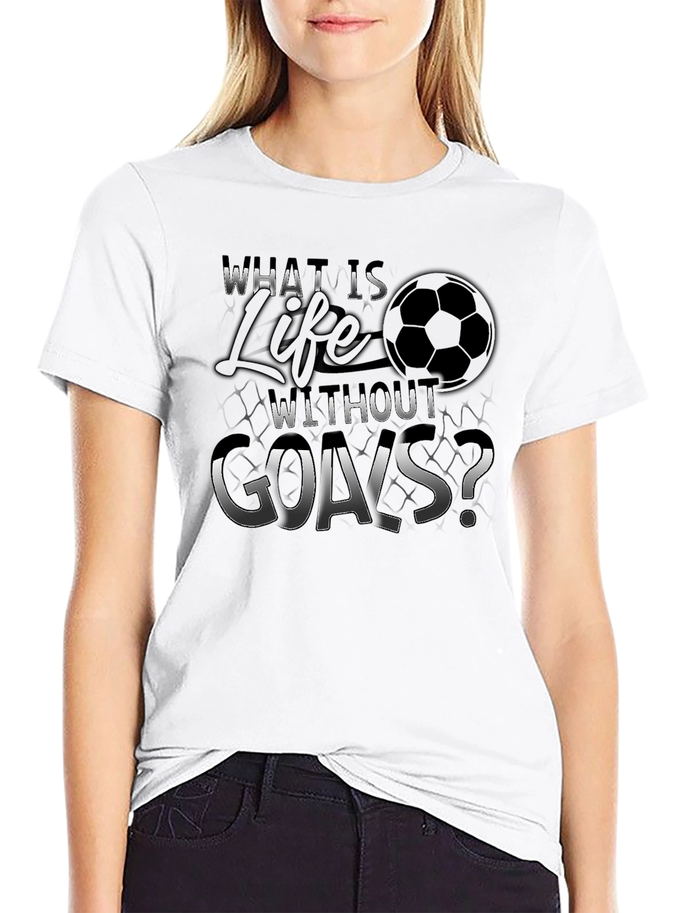 Soccer Life T-Shirt - What is Life Without Goals?