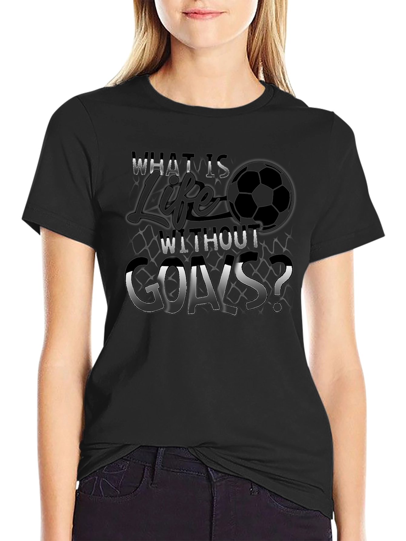 Soccer Life T-Shirt - What is Life Without Goals?