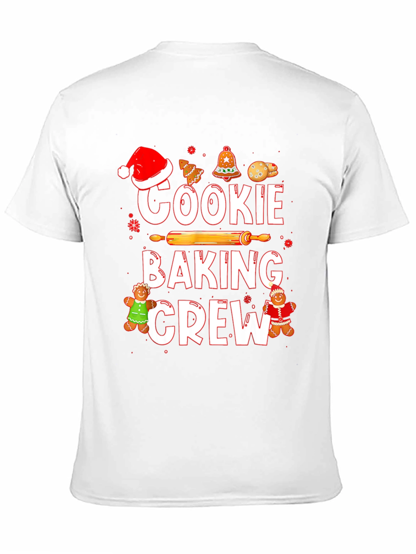 Cookie Baking Crew Christmas T-Shirt
