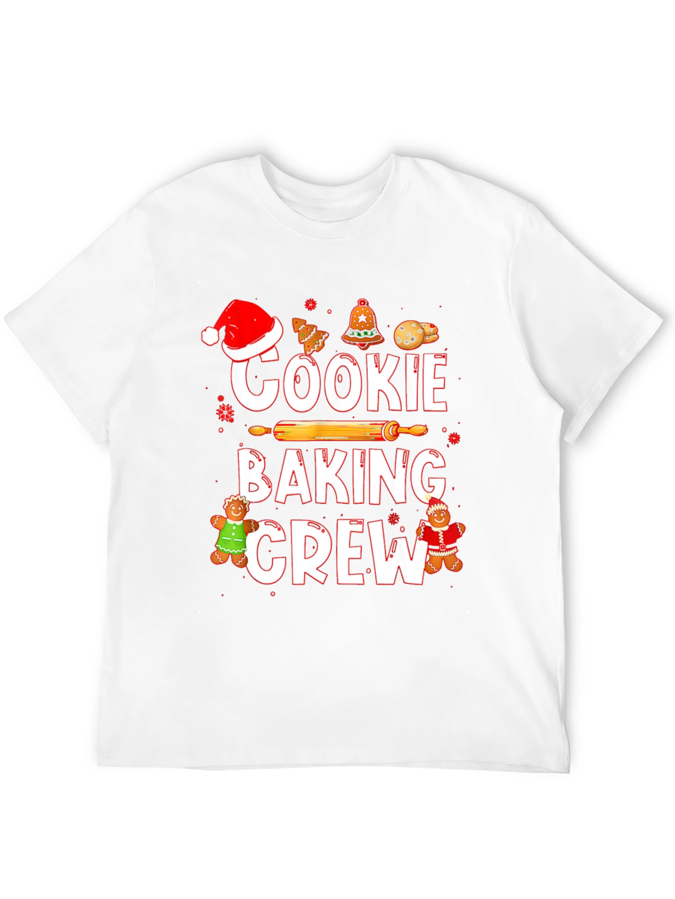 Cookie Baking Crew Christmas T-Shirt