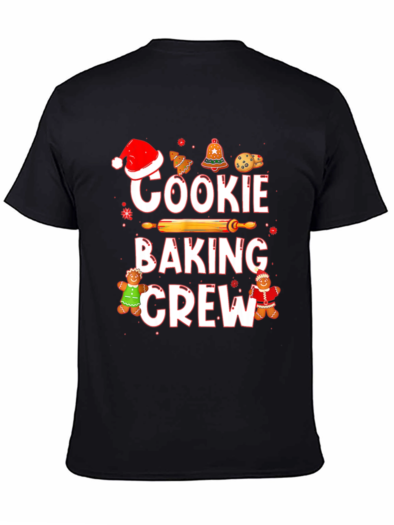 Cookie Baking Crew Christmas T-Shirt