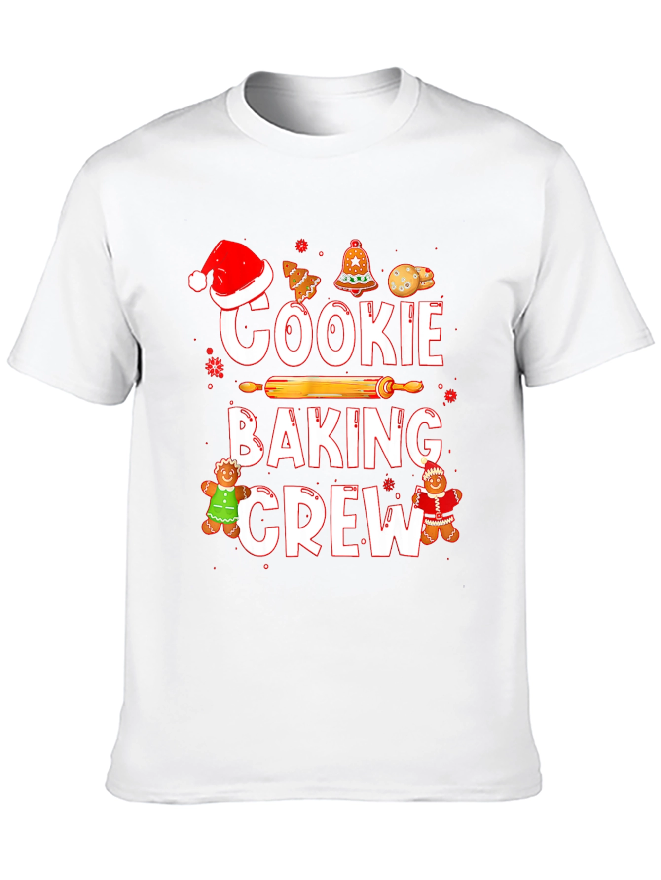 Cookie Baking Crew Christmas T-Shirt