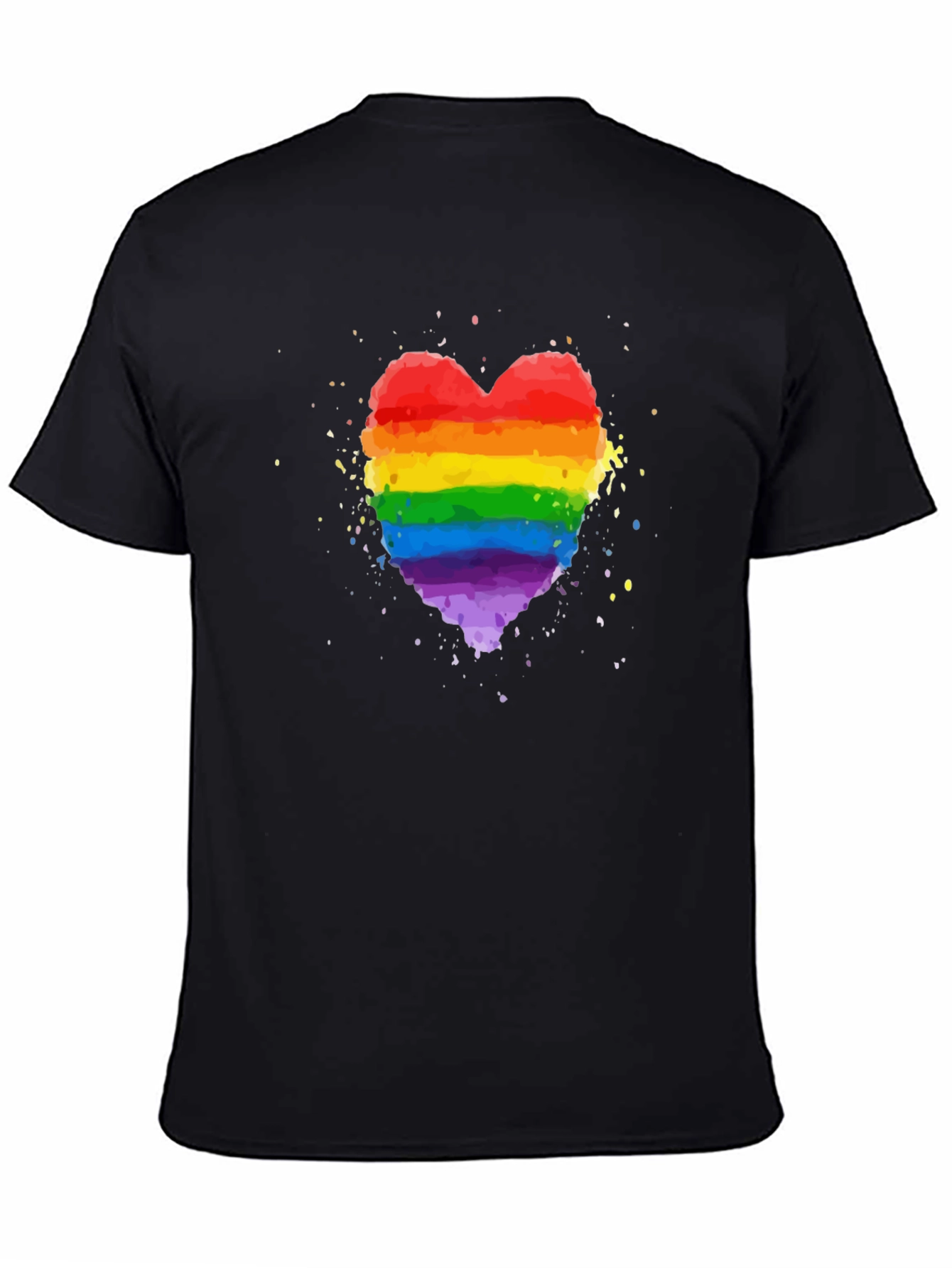 Rainbow Heart Graphic Tee