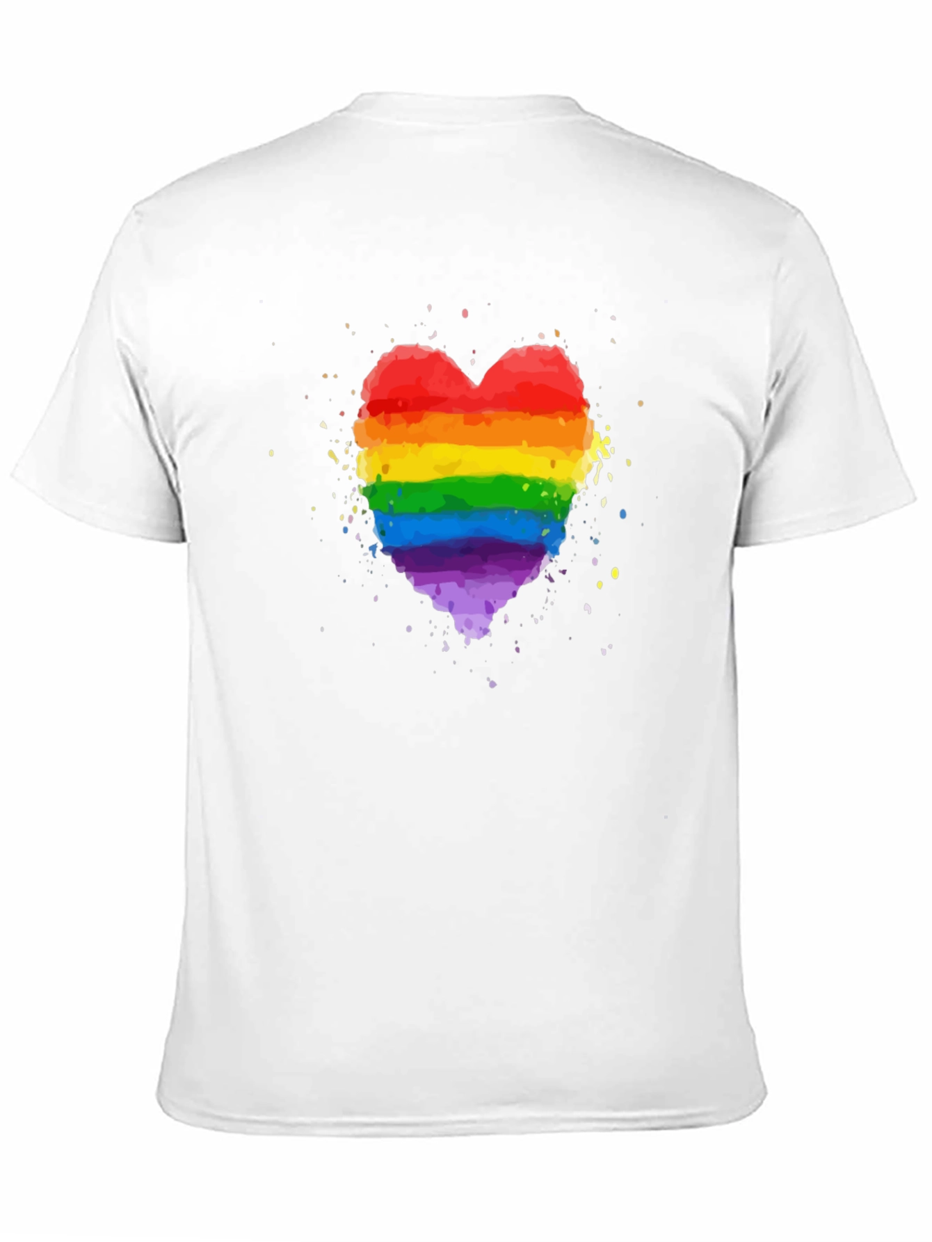 Rainbow Heart Graphic Tee