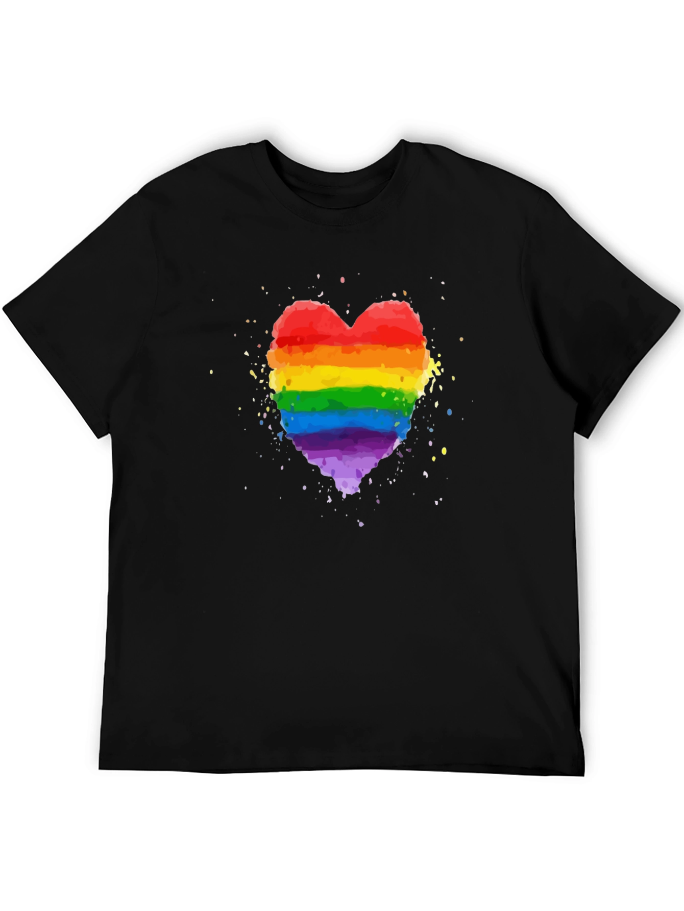 Rainbow Heart Graphic Tee