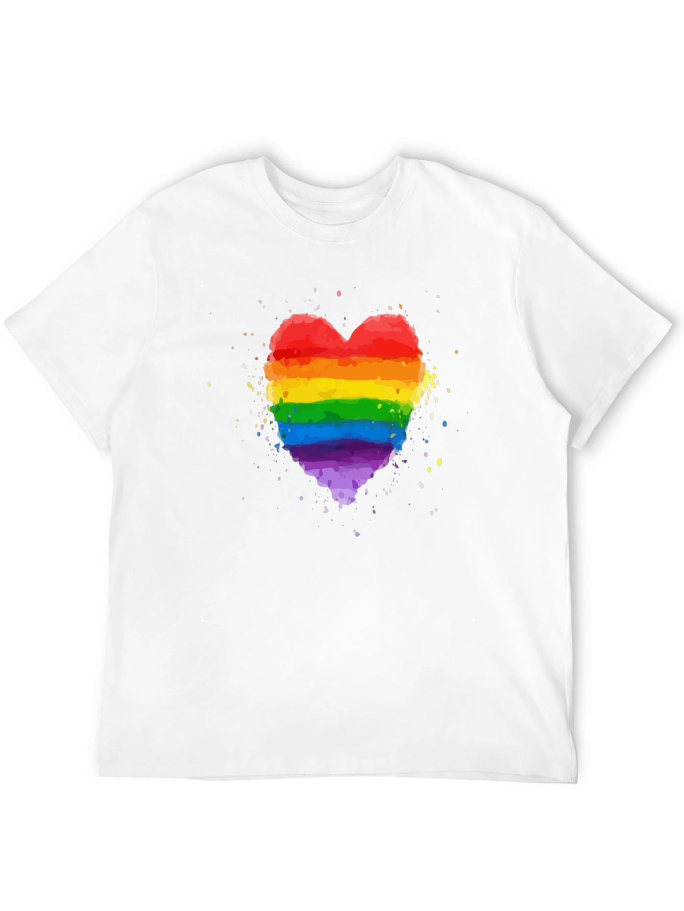 Rainbow Heart Graphic Tee