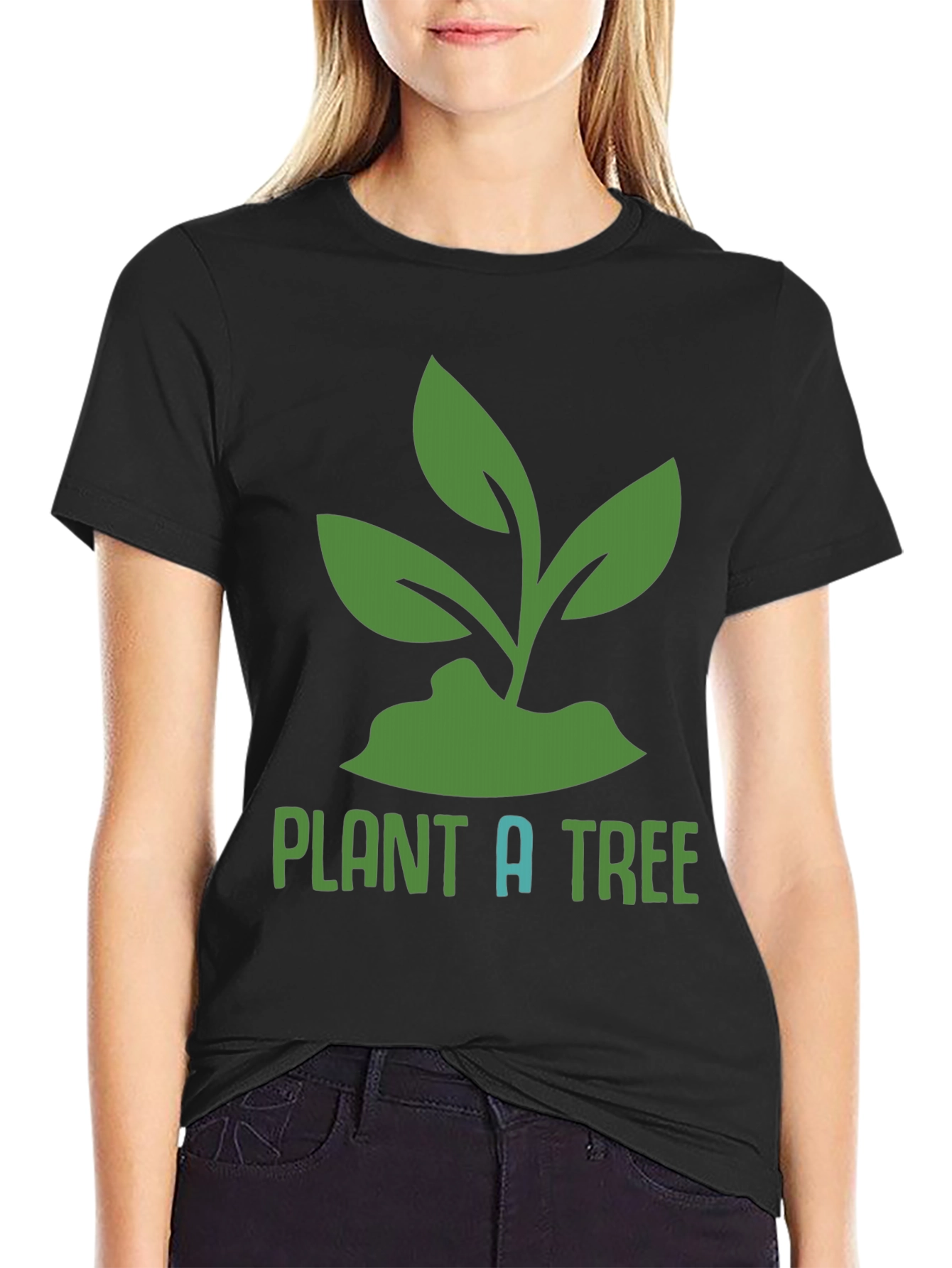 Plant a Tree Graphic Tee - Eco-Friendly T-Shirt