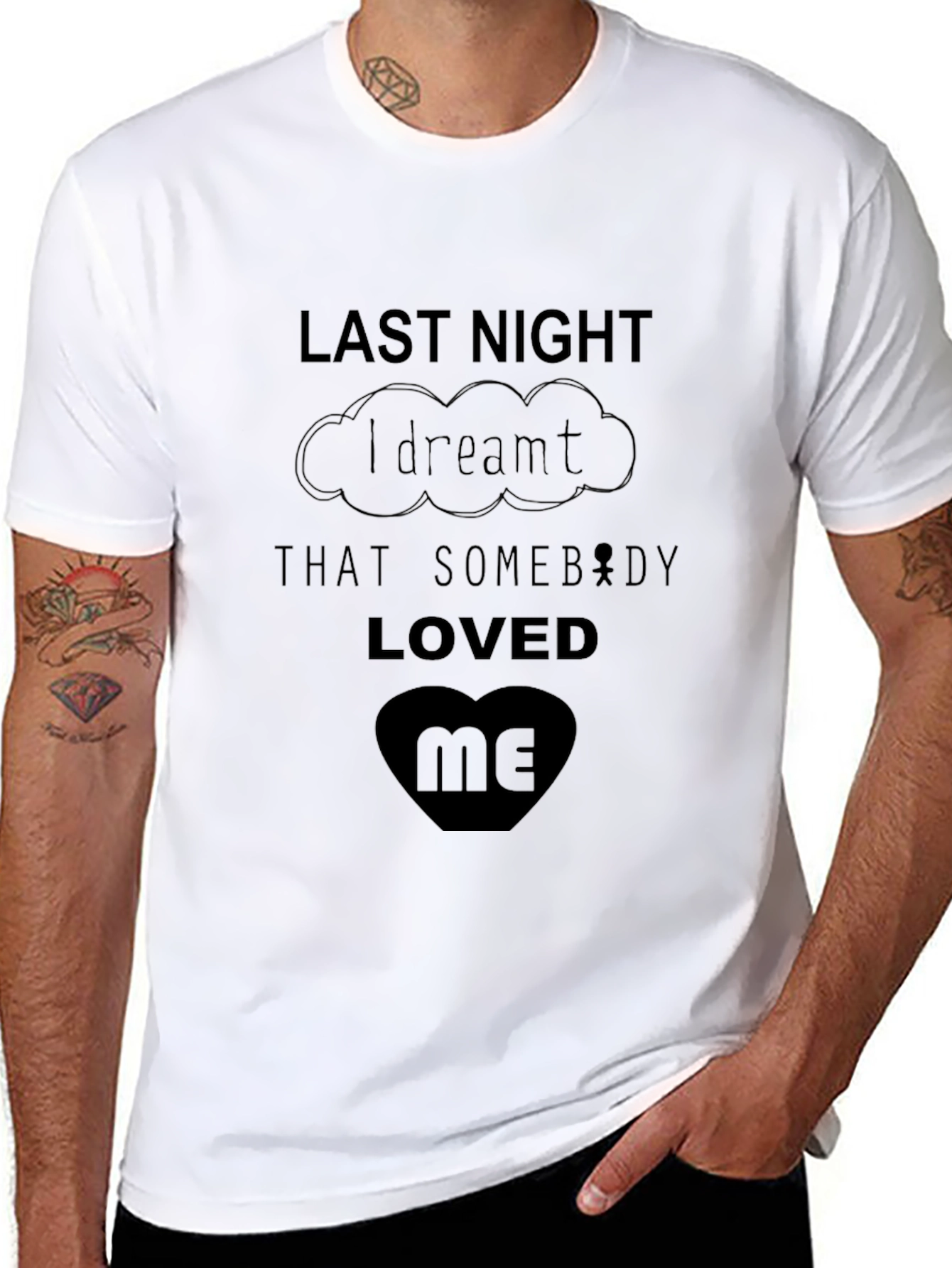 Last Night I Dreamt T-Shirt - Black