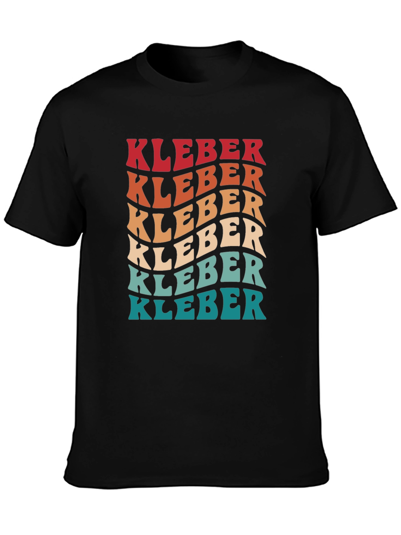 KLEBER Retro Graphic T-Shirt - Funky 70s Style