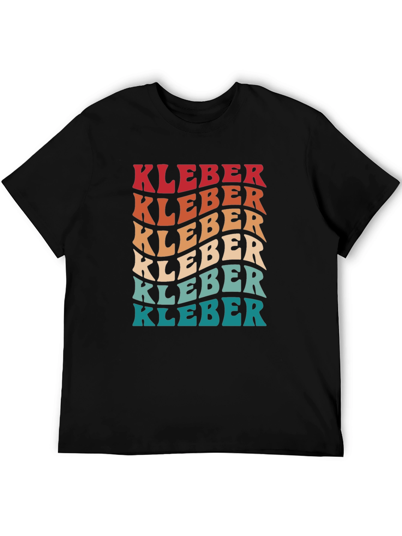 KLEBER Retro Graphic T-Shirt - Funky 70s Style