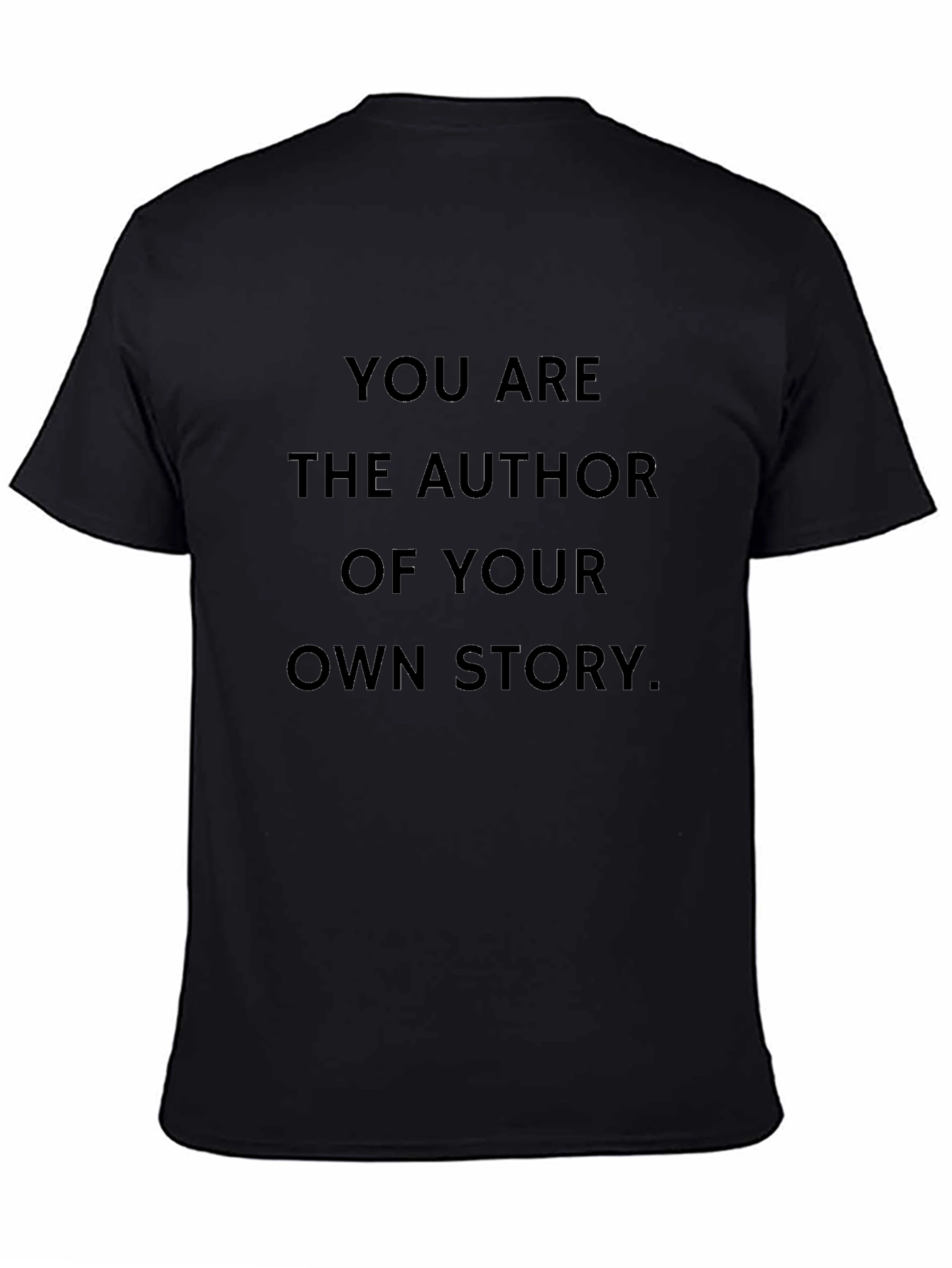 Author of Your Story Black Graphic Tee