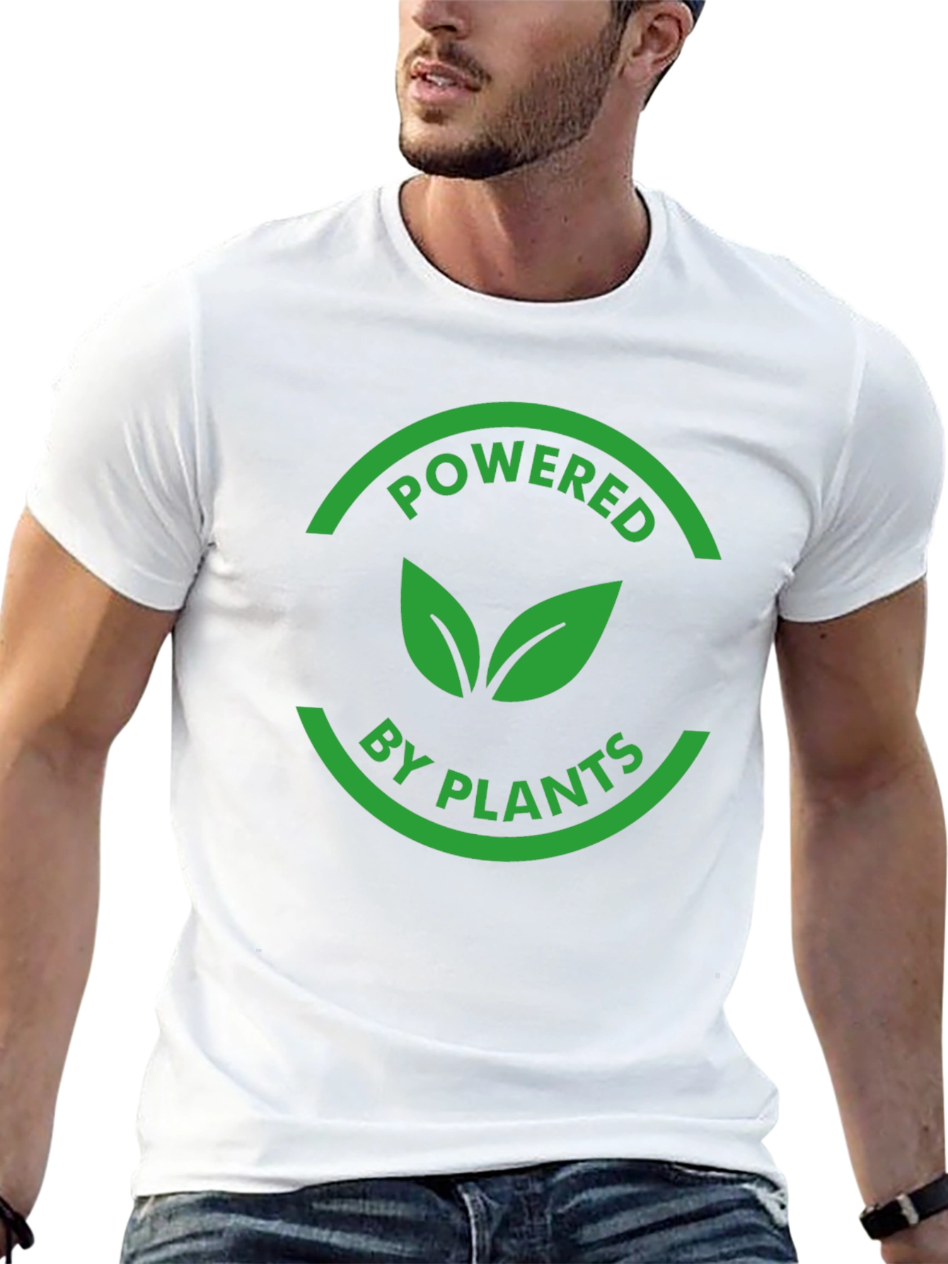 Powered By Plants Graphic Tee