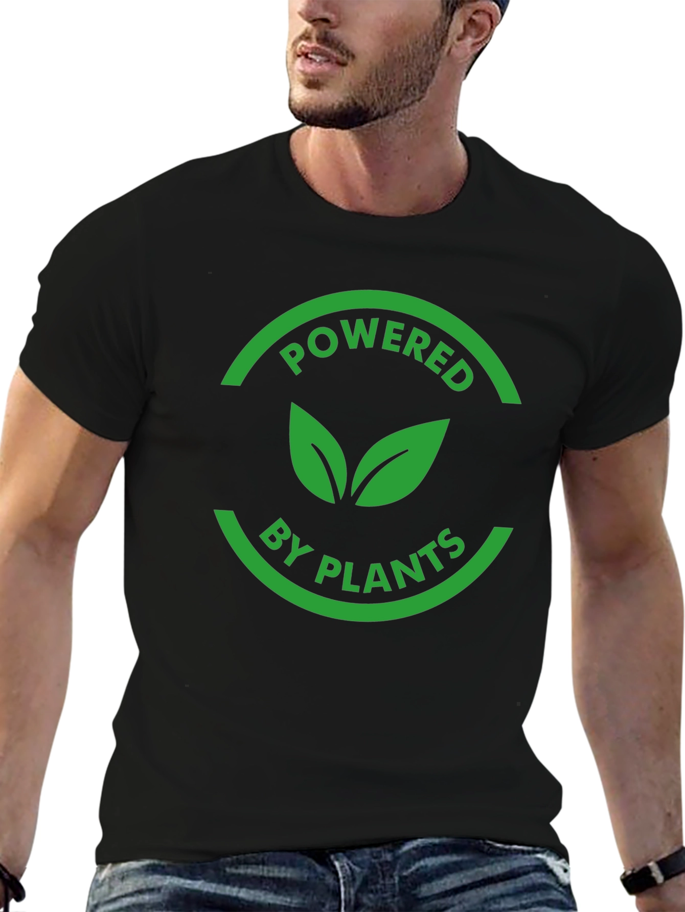 Powered By Plants Graphic Tee