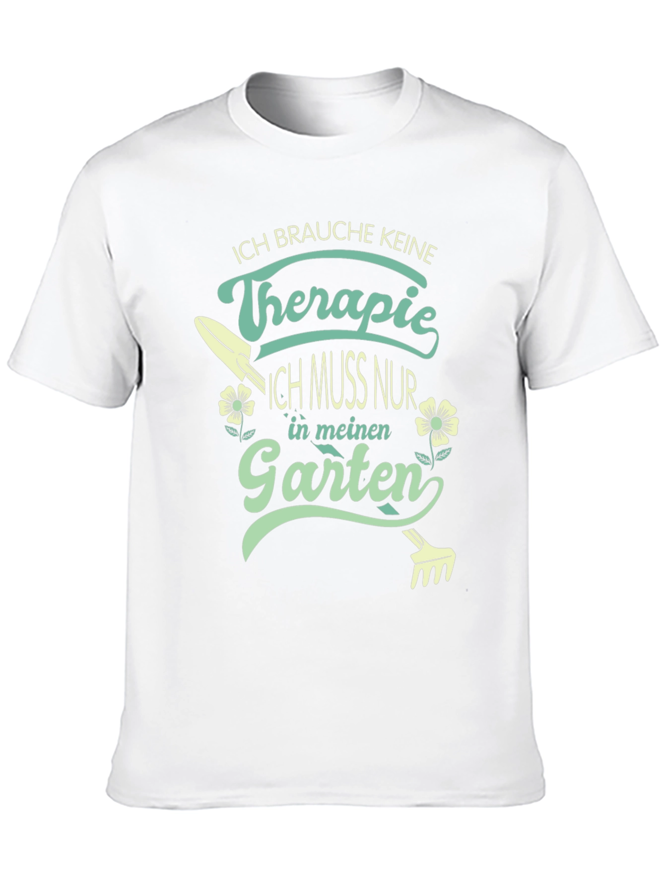 Therapie Garten T-Shirt: Gardening is My Therapy