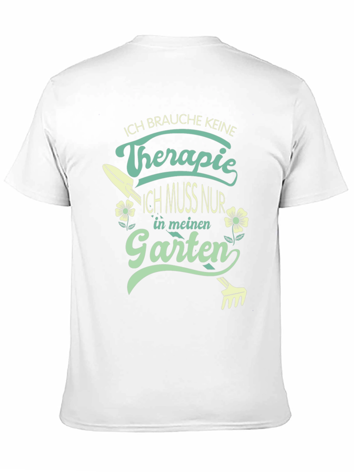 Therapie Garten T-Shirt: Gardening is My Therapy