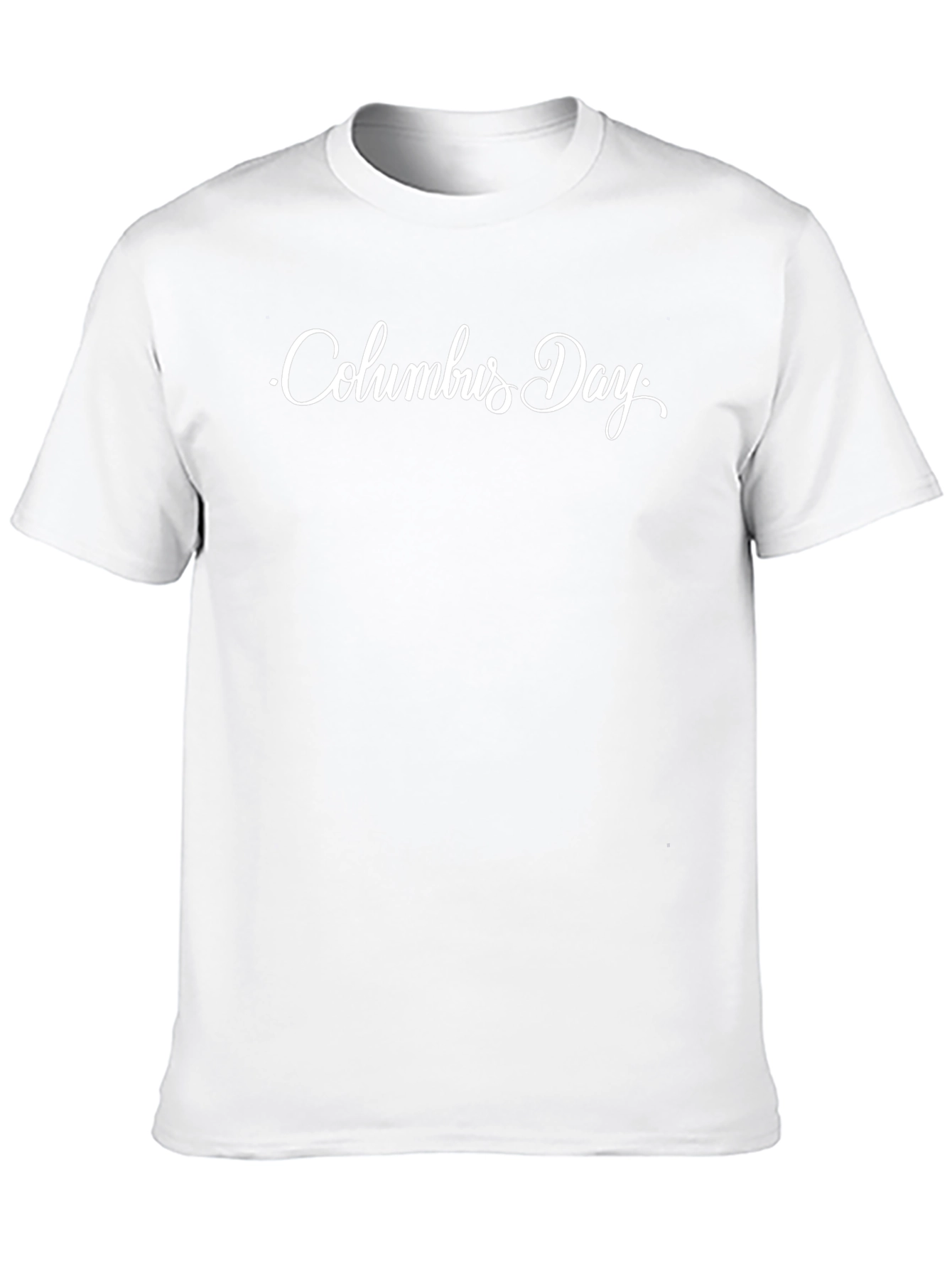 Columbus Day Black T-Shirt