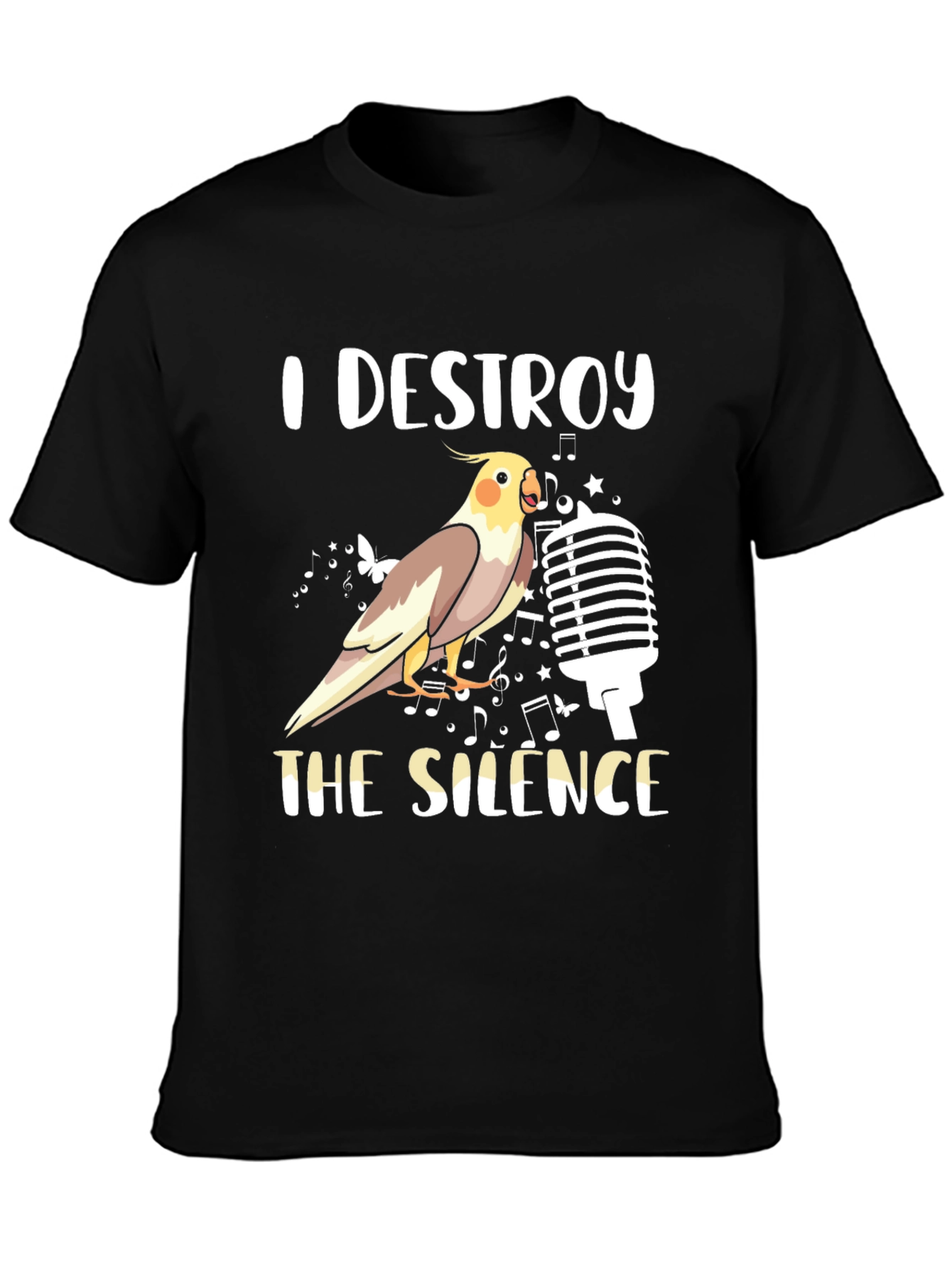 Destroy the Silence Bird T-Shirt