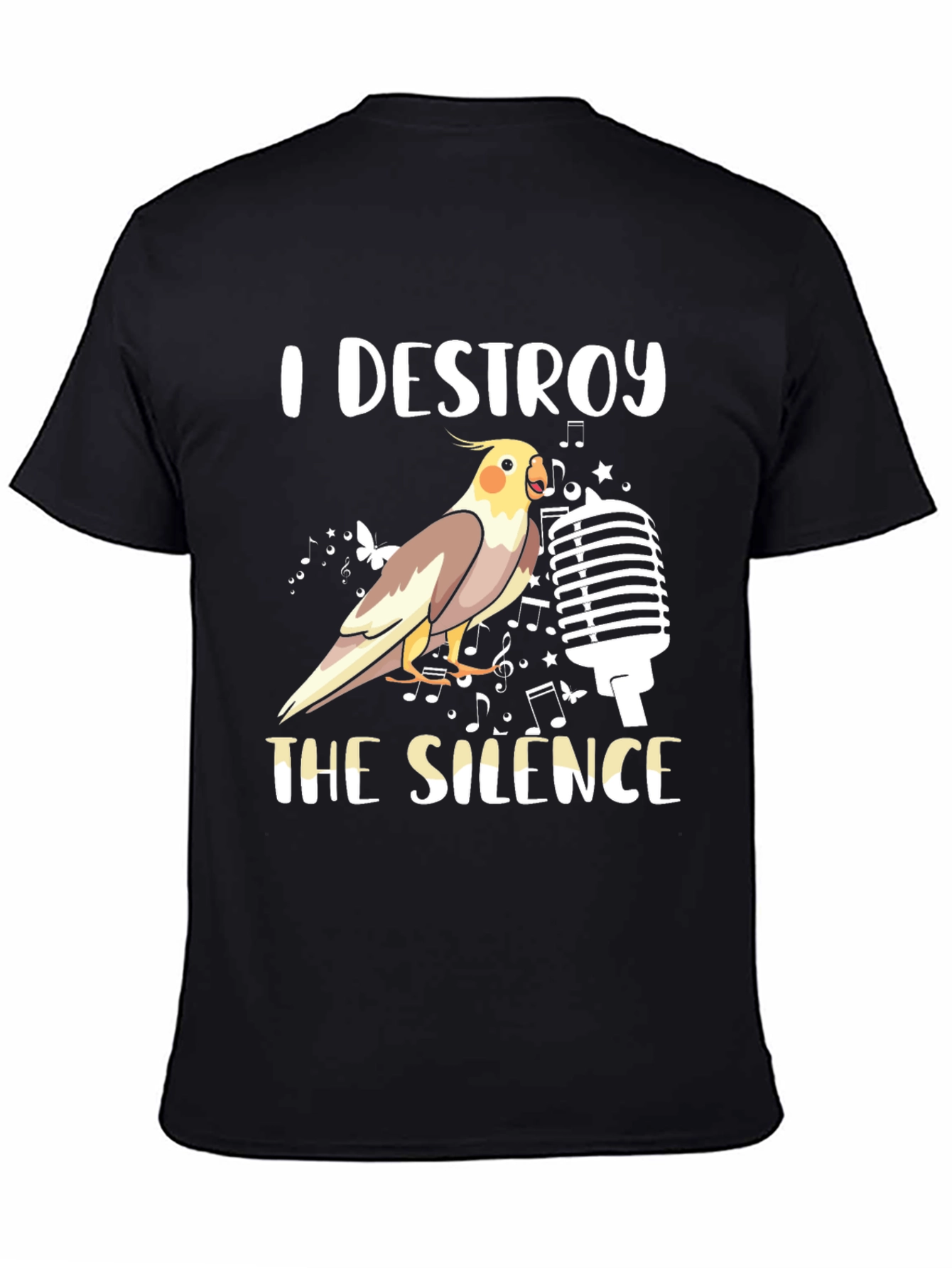 Destroy the Silence Bird T-Shirt