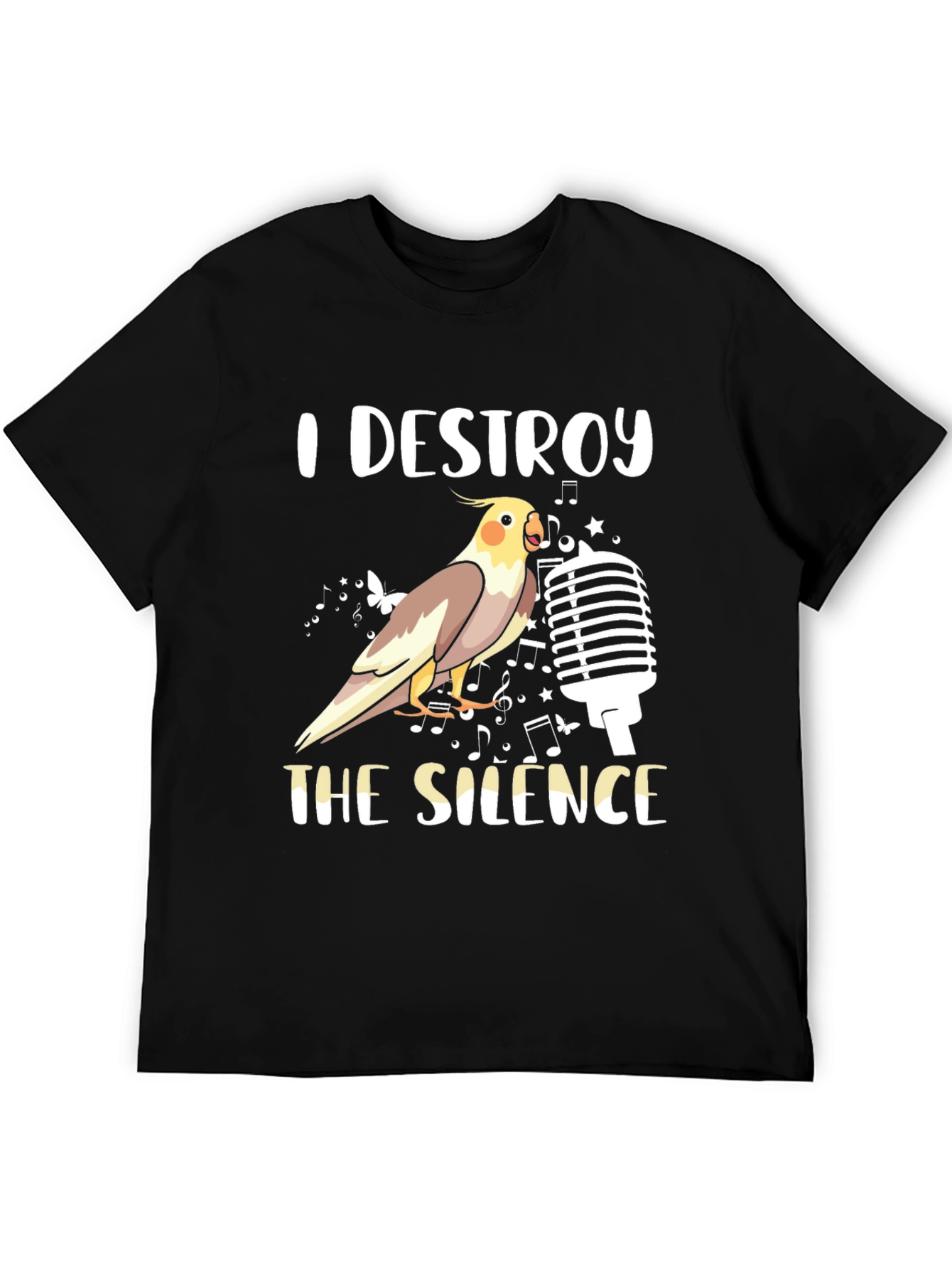 Destroy the Silence Bird T-Shirt