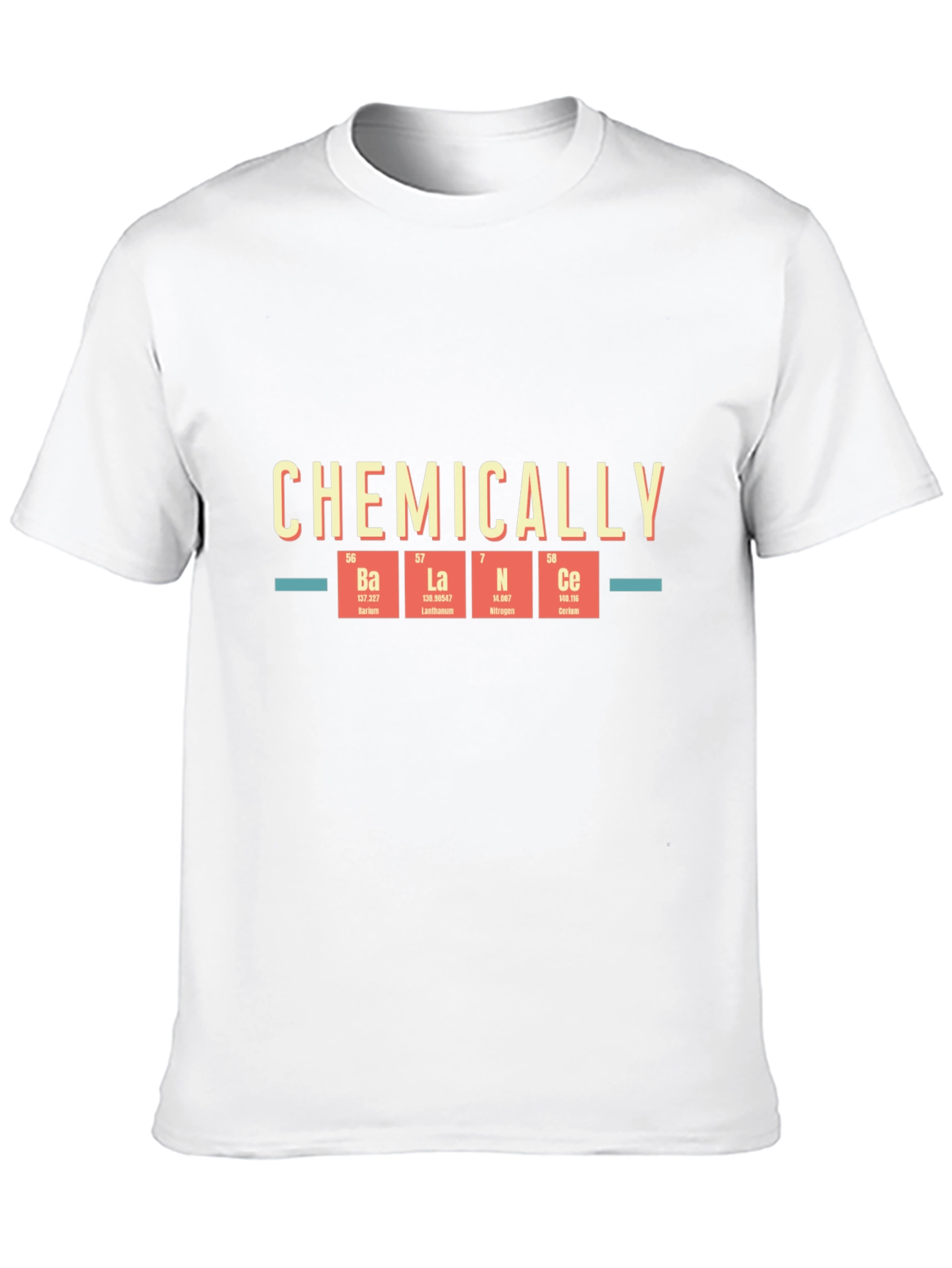 Chemically Balanced Tee - Science Humor T-Shirt