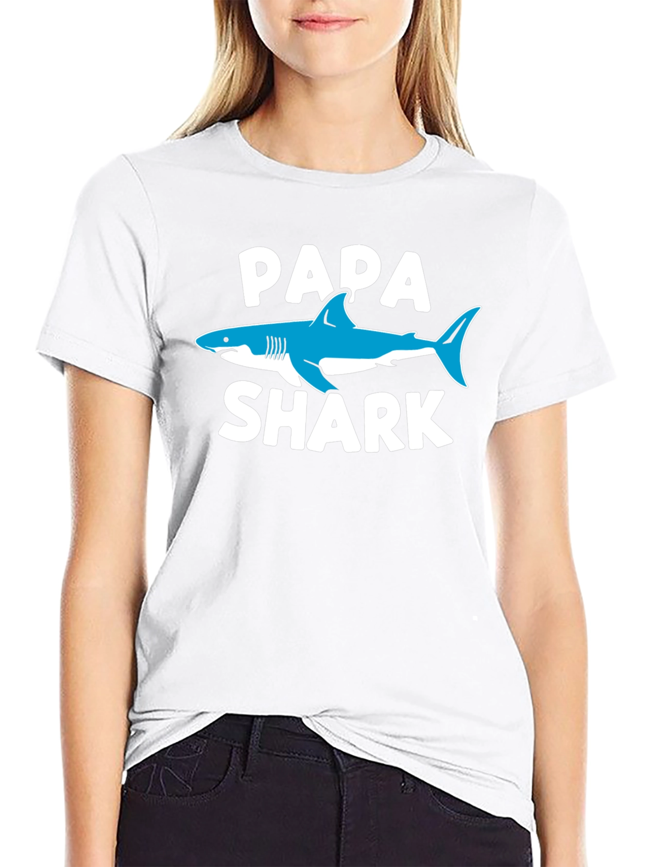 Papa Shark Graphic T-Shirt