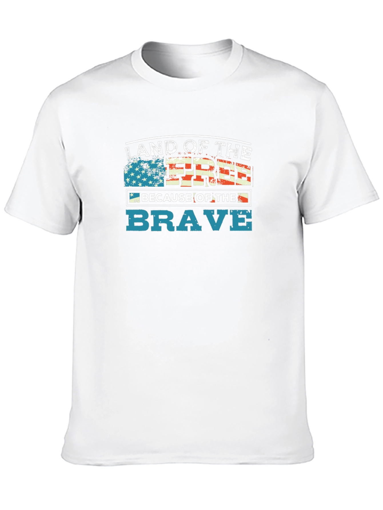 Land of the Free Patriotic T-Shirt