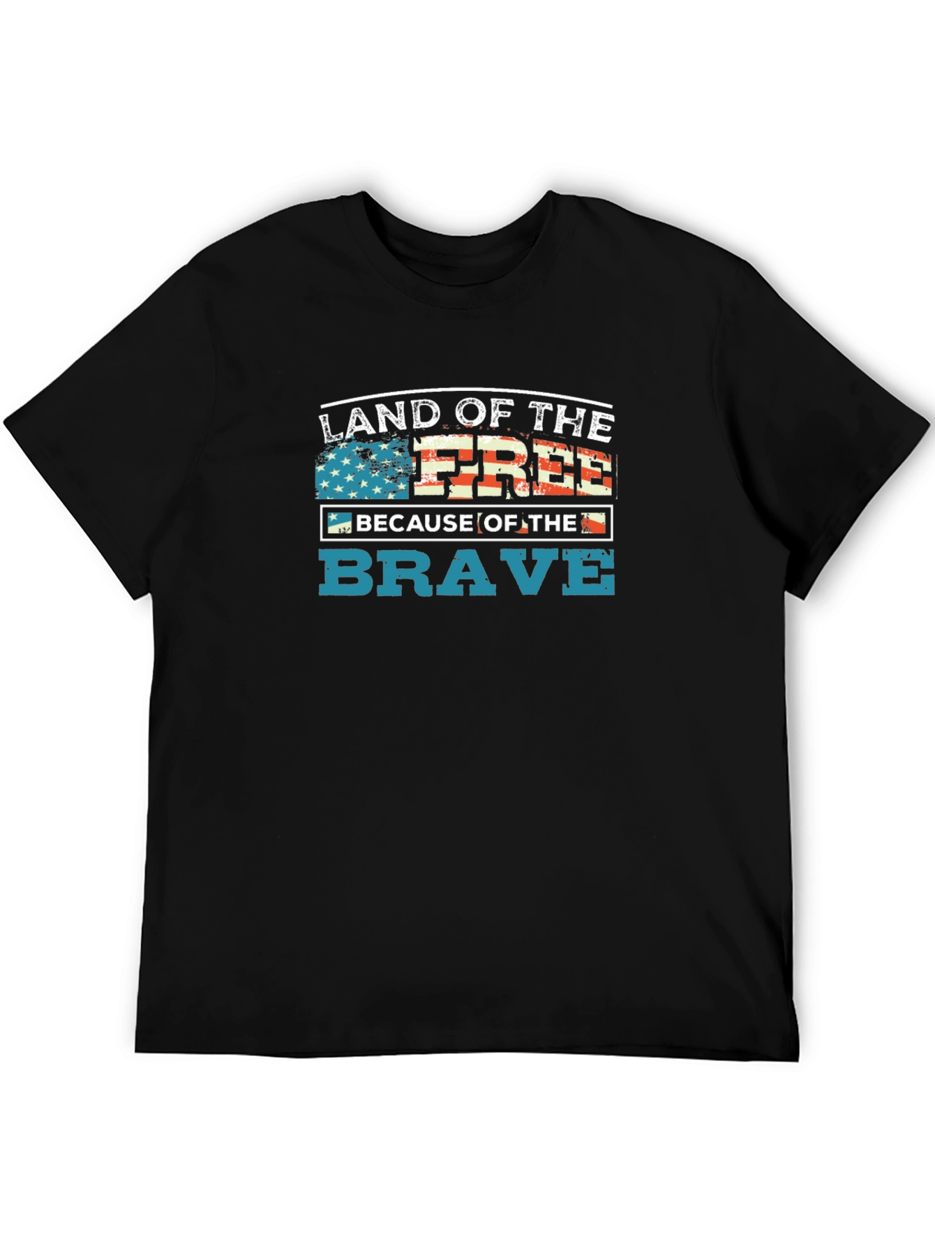 Land of the Free Patriotic T-Shirt