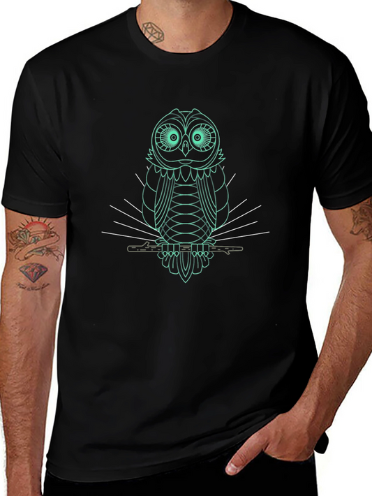 Geometric Owl T-Shirt