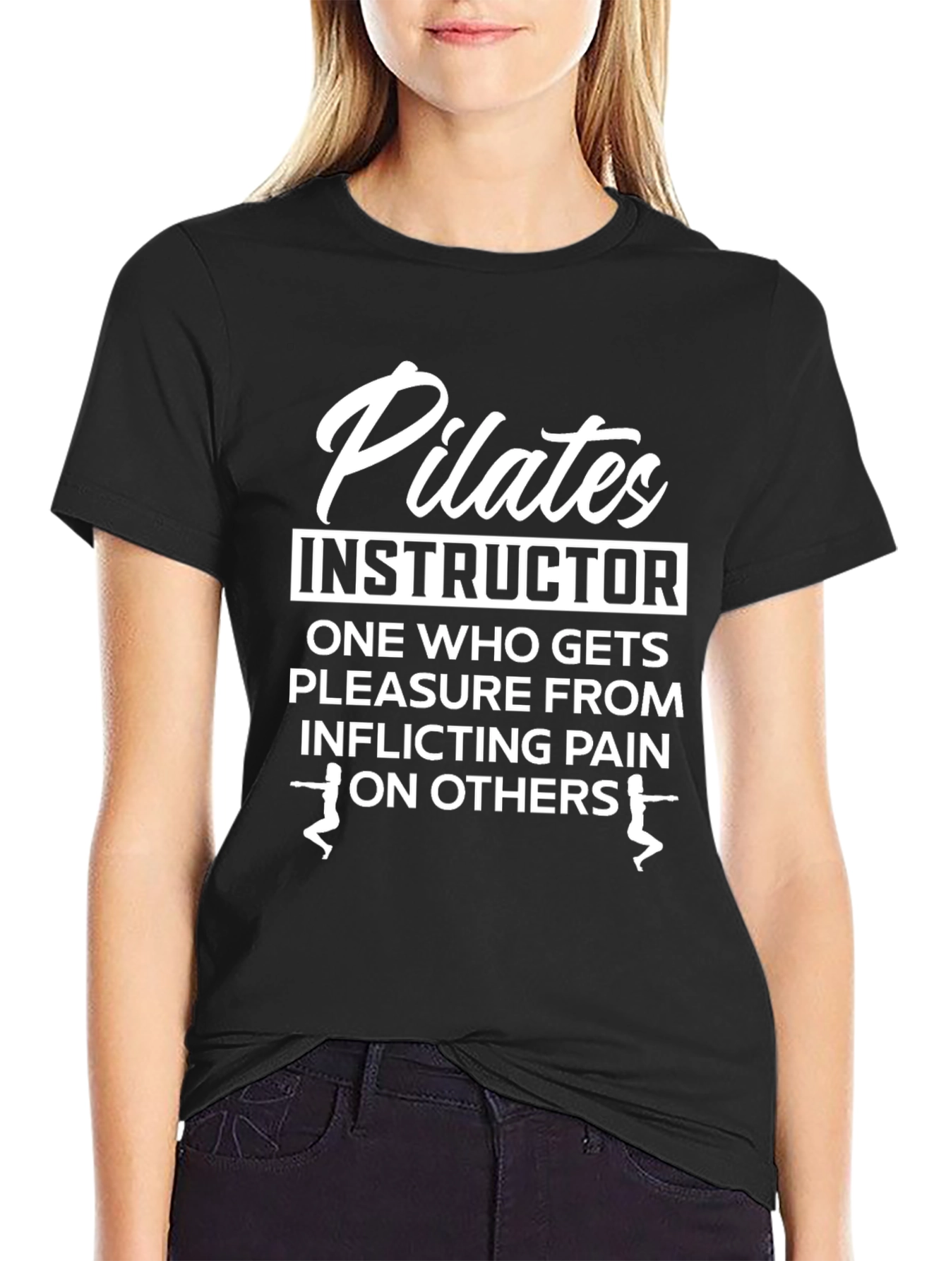 Pilates Instructor Funny Graphic Tee