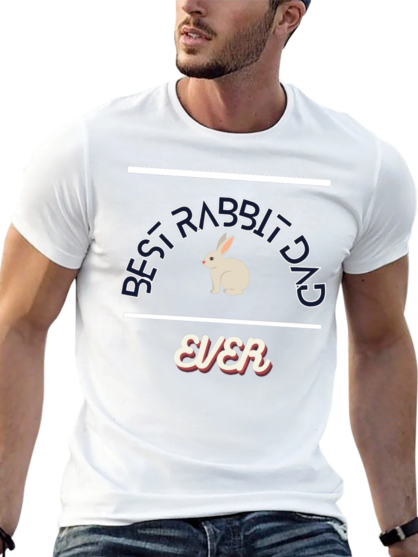 Best Rabbit Dad Ever T-Shirt