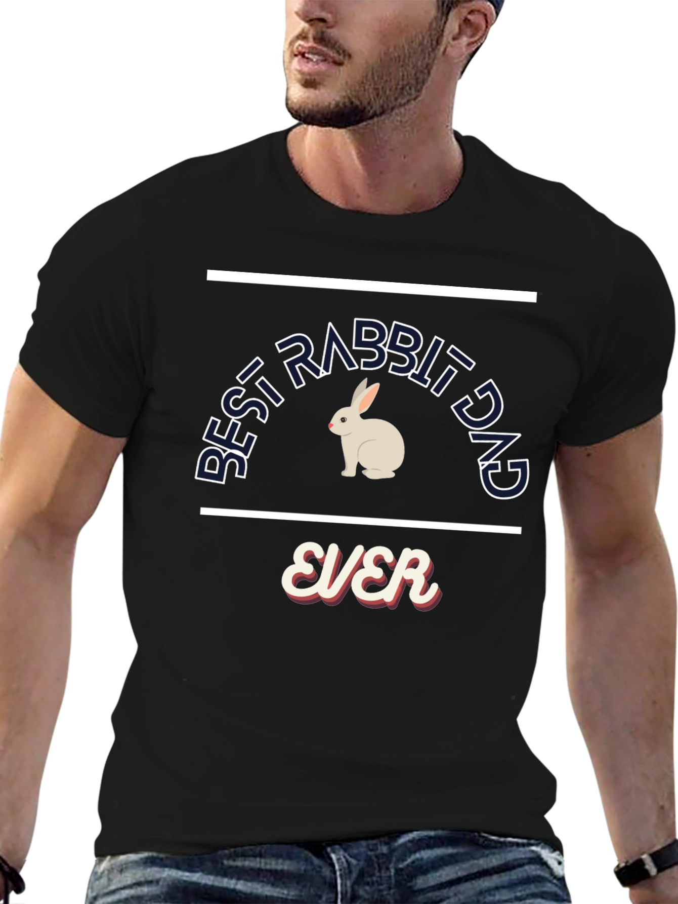 Best Rabbit Dad Ever T-Shirt