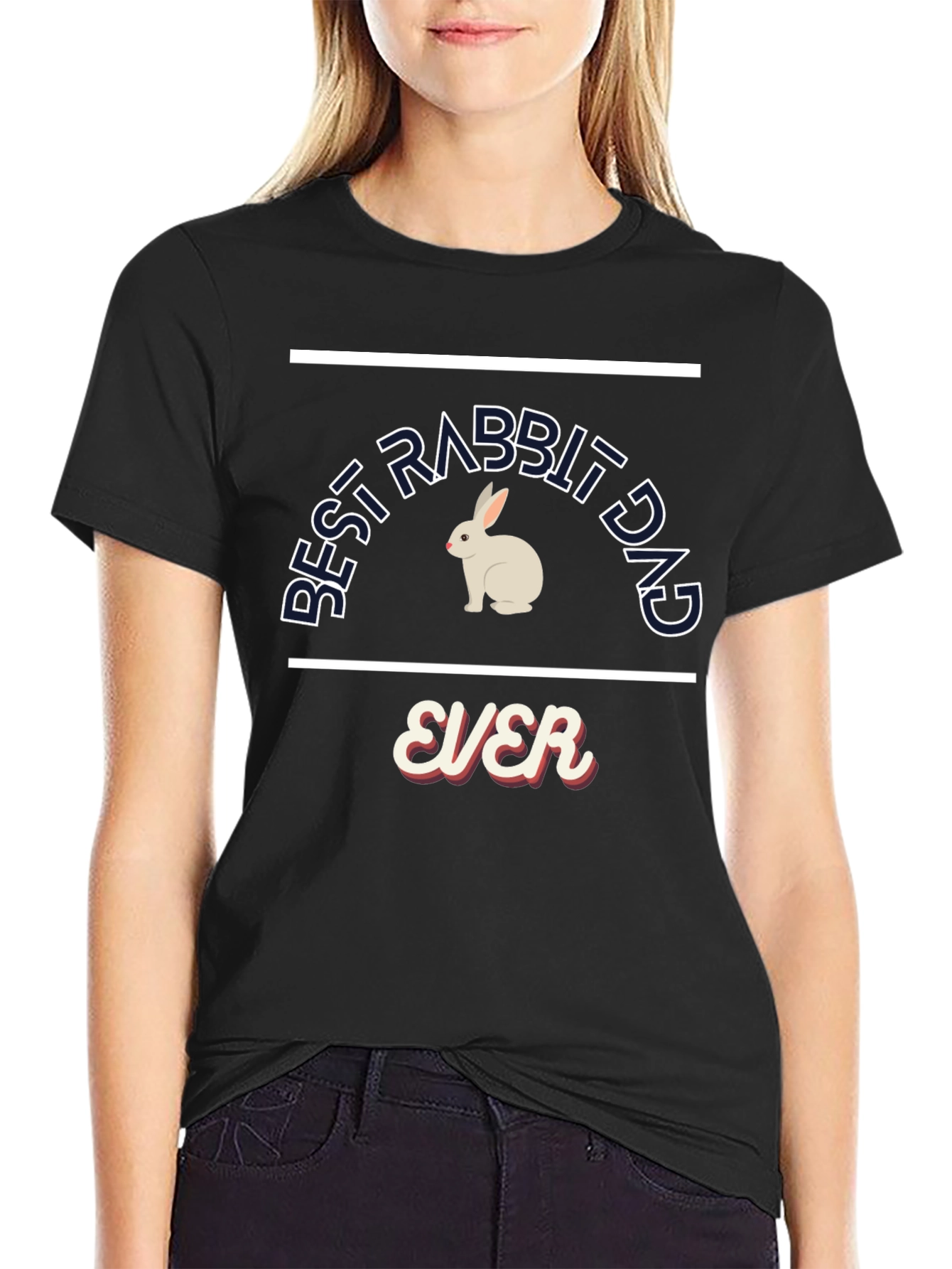 Best Rabbit Dad Ever T-Shirt