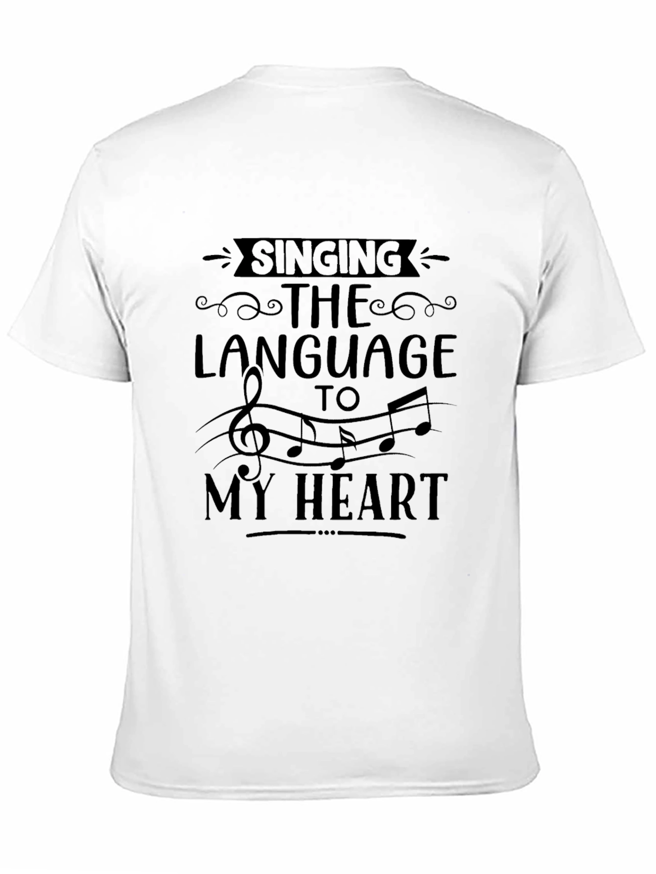 Singing to My Heart T-Shirt - Music Lover Tee